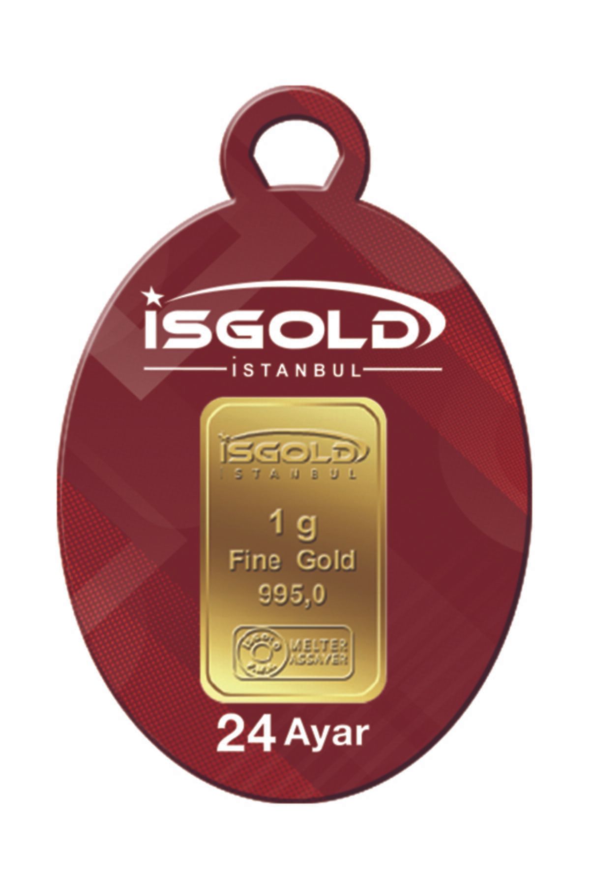 İSGOLD 1 gram 24 Ayar Kare Kodlu gram Altın