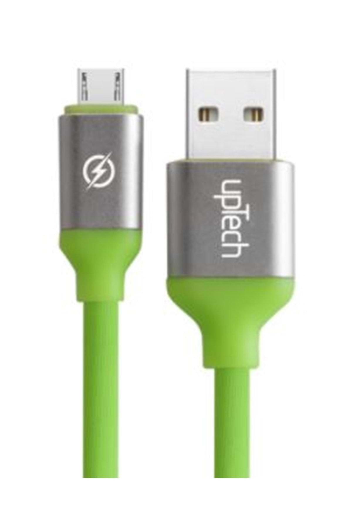 upTech Uk105gr Micro Yeşil 1.2 Metre Şarj Ve Data Kablosu