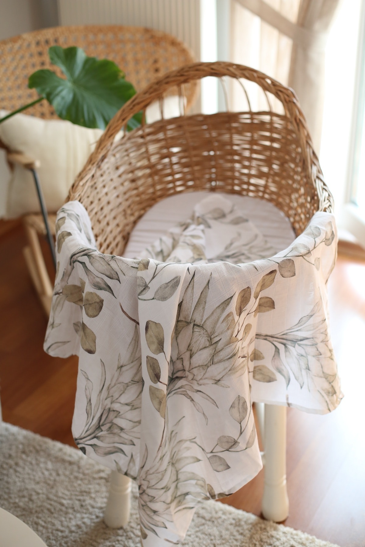 Thebellobambinoo Dudu Organik Pamuk Müslin Örtü