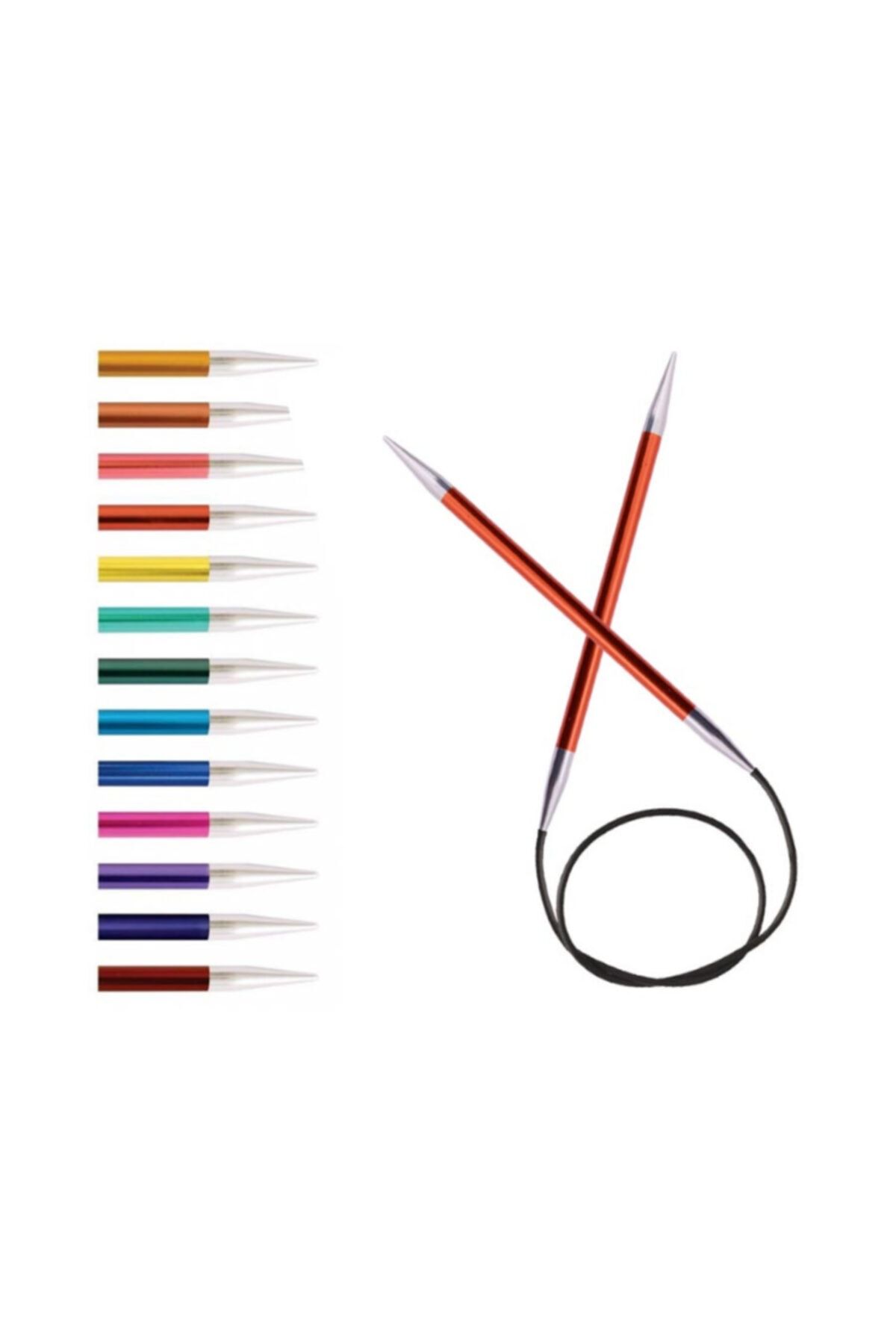KnitPro 47091 Zing 60 cm. 2.00 mm. Misinalı Şiş