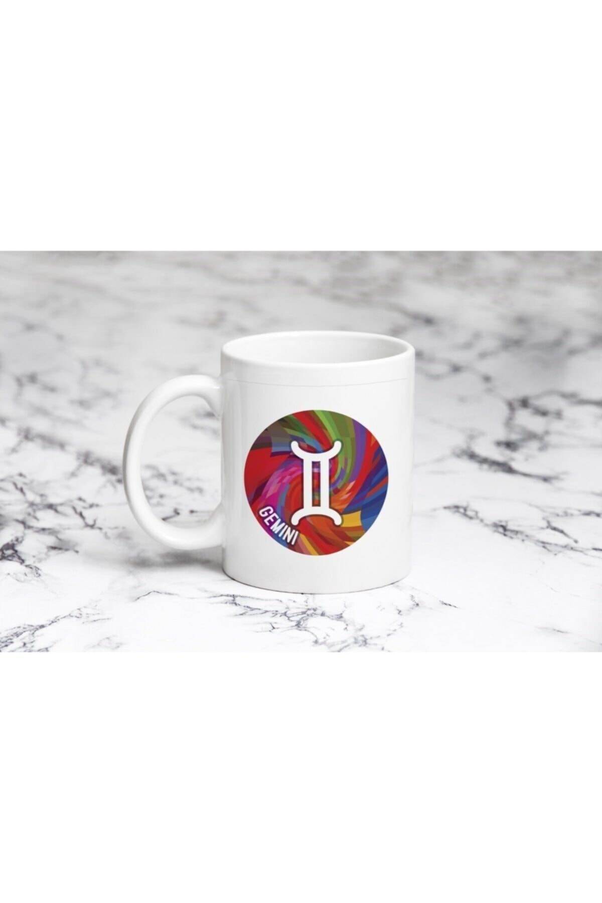 Firsat Ayi Ikizler Simge Renkli Kupa Bardak