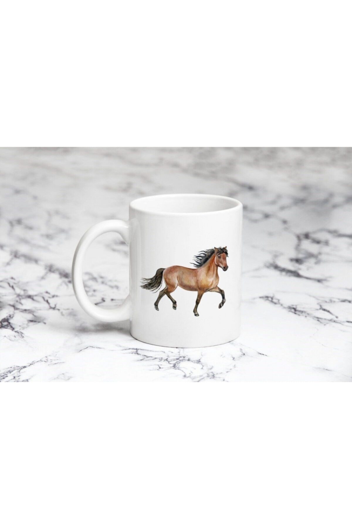 Firsat Ayi Koşan Yakışıklı At Kupa Bardak