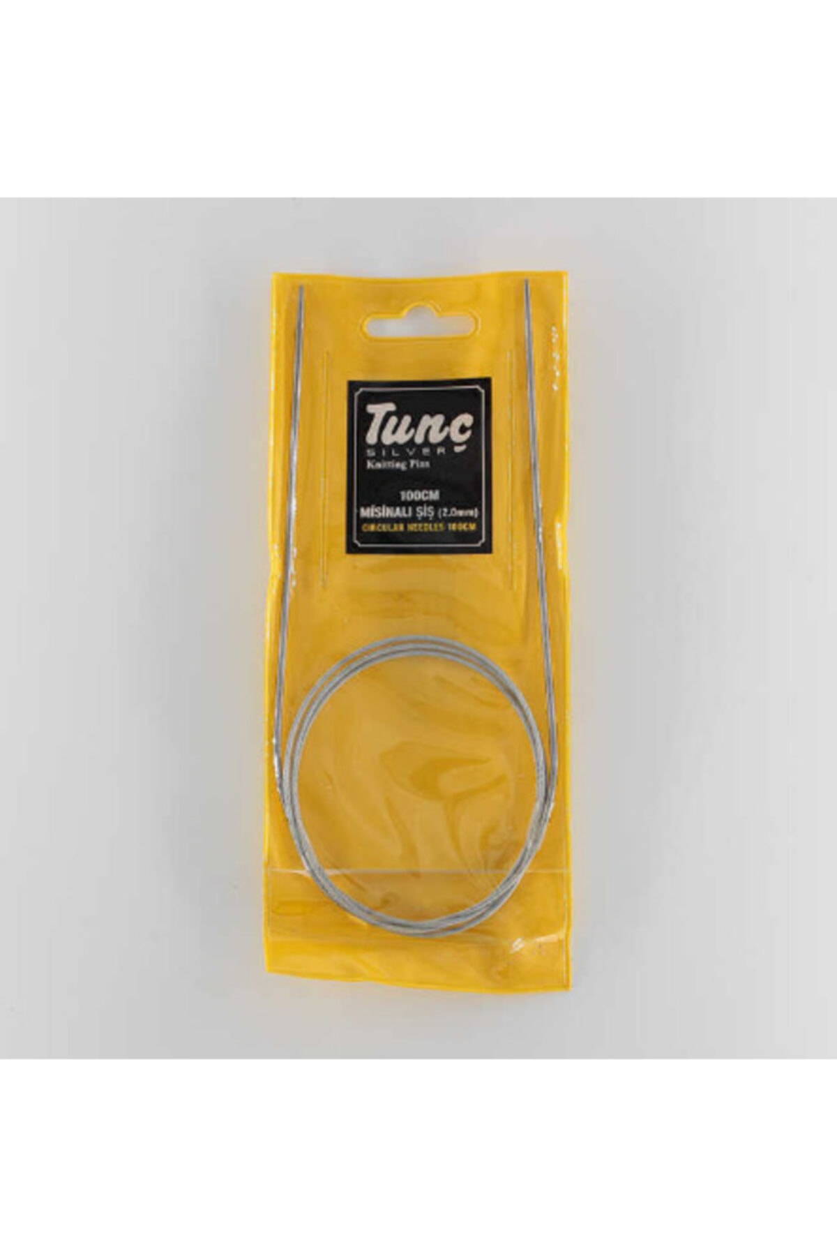 Tunç Titanyum Çelik Misinalı Şiş 100cm (2,5mm)