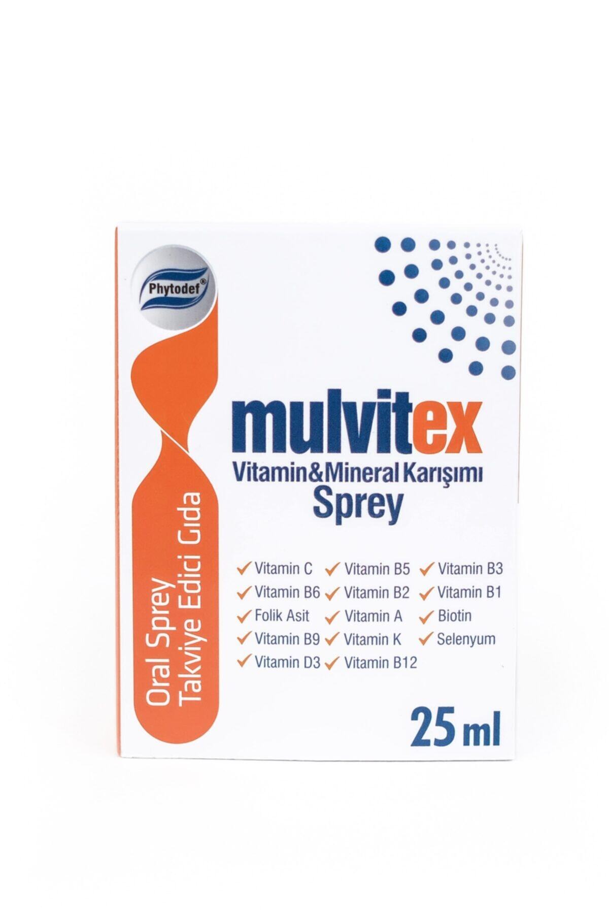 Phytodef Mulvitex Multivitamin Sprey - 25 Ml