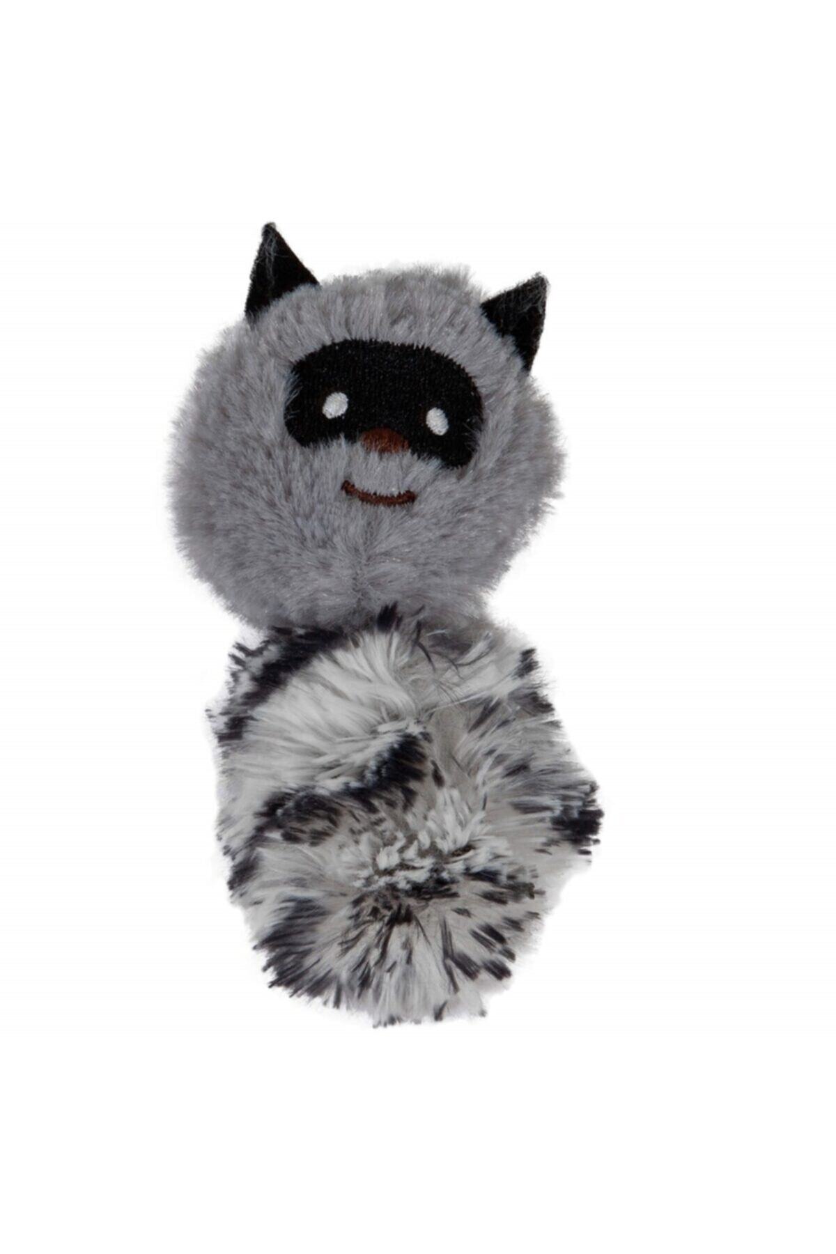 Jw Cataction Kedi Otlu Peluş Rakun (gri)