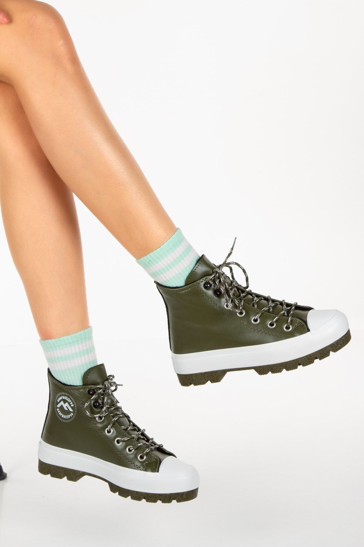 Ankle length store sneakers for womens