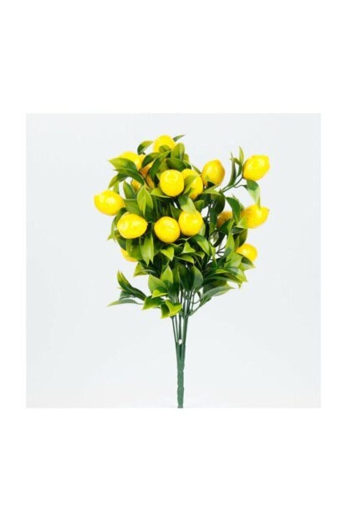 bappay Elegant Limon Demet Yapay Bitki
