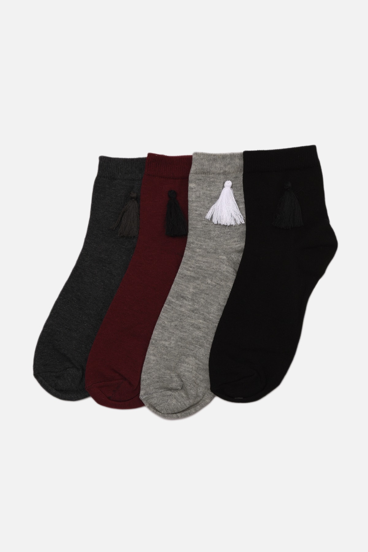 TRENDYOLMİLLA Çok Renkli Baskı Detay Çorap THMAW22CO0075