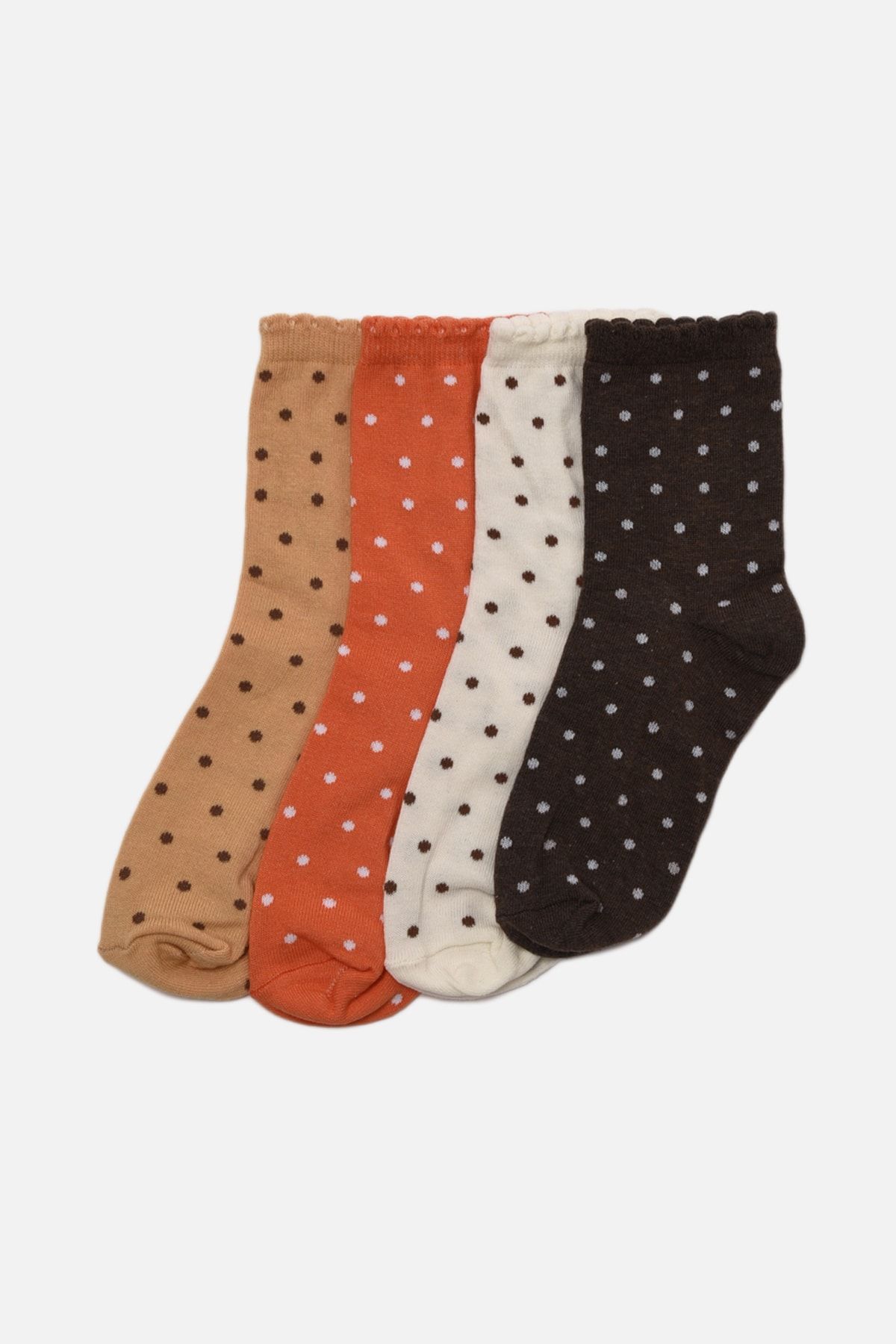 TRENDYOLMİLLA Camel Baskı Detay Çorap THMAW22CO0195