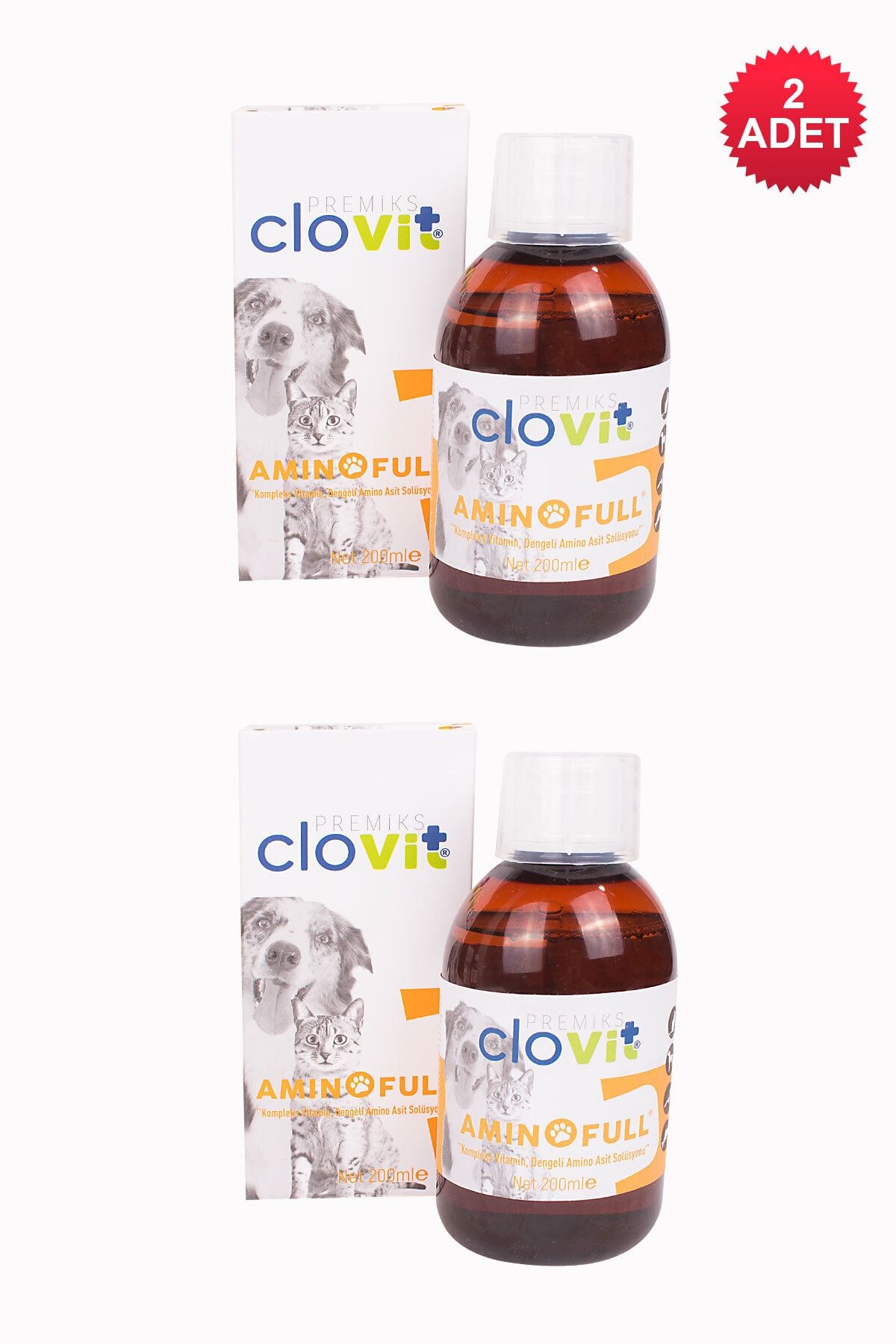 Clovit Dog Aminofull Avantajlı 2'li Set 8680434203035