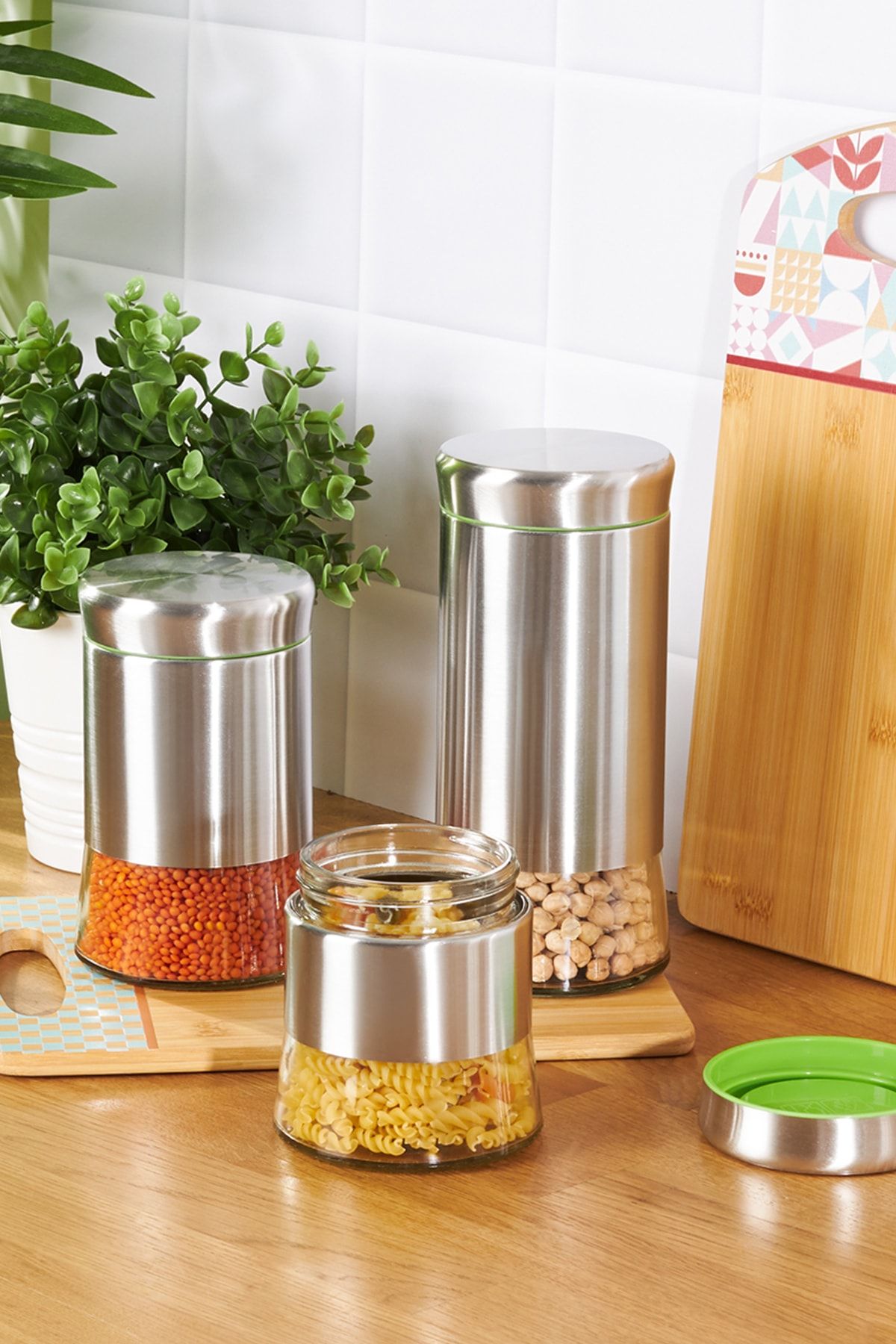 Karaca Mate 3lü Saklama Kabı