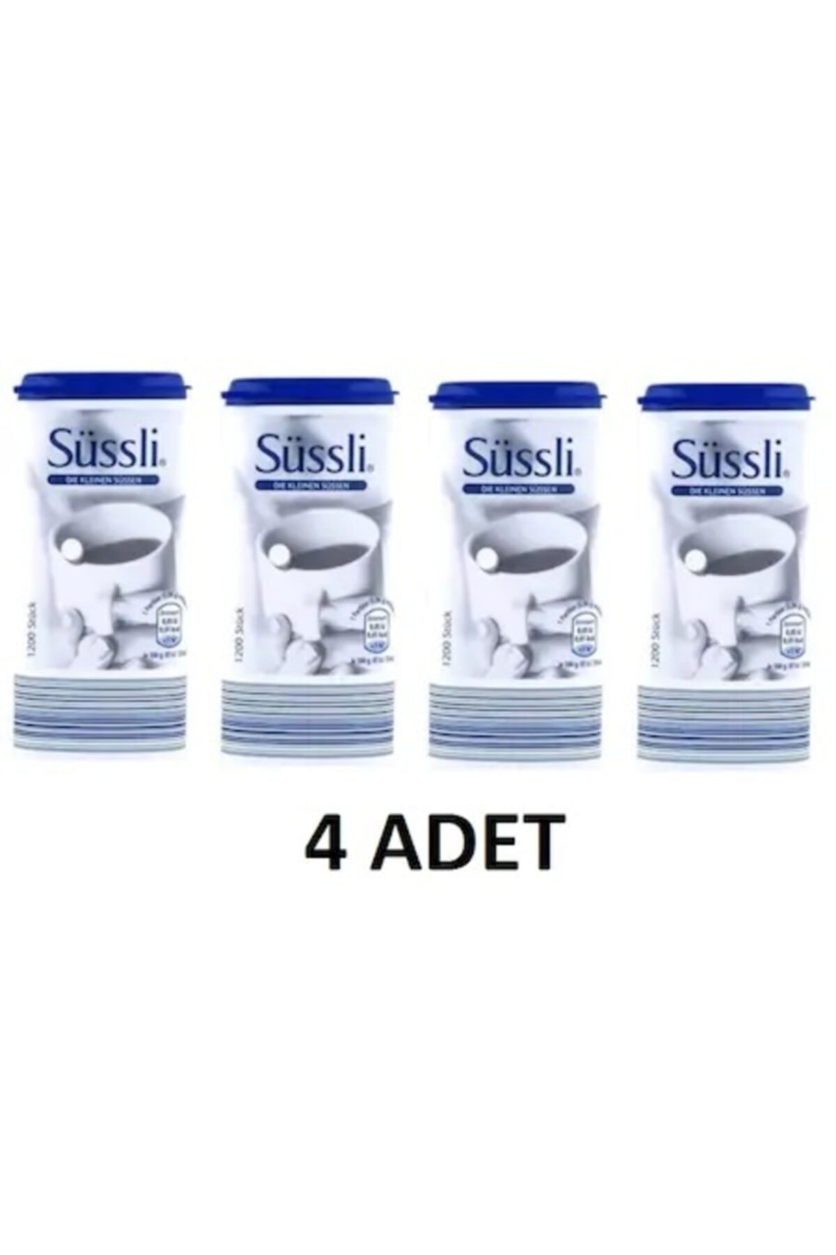 Süssli Tatlandırıcı 4 Adetx1200 2024stt