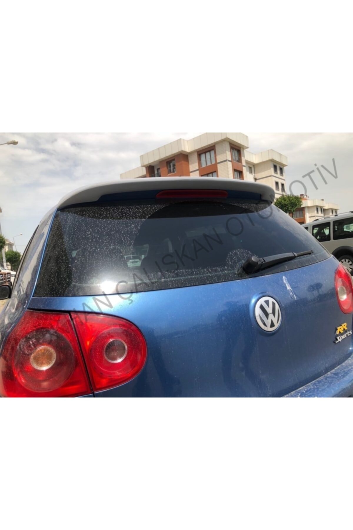 AKC TUNİNG Vw Golf 5 Bagaj Ustü Spoiler Fiber Boyasız 2003 2009
