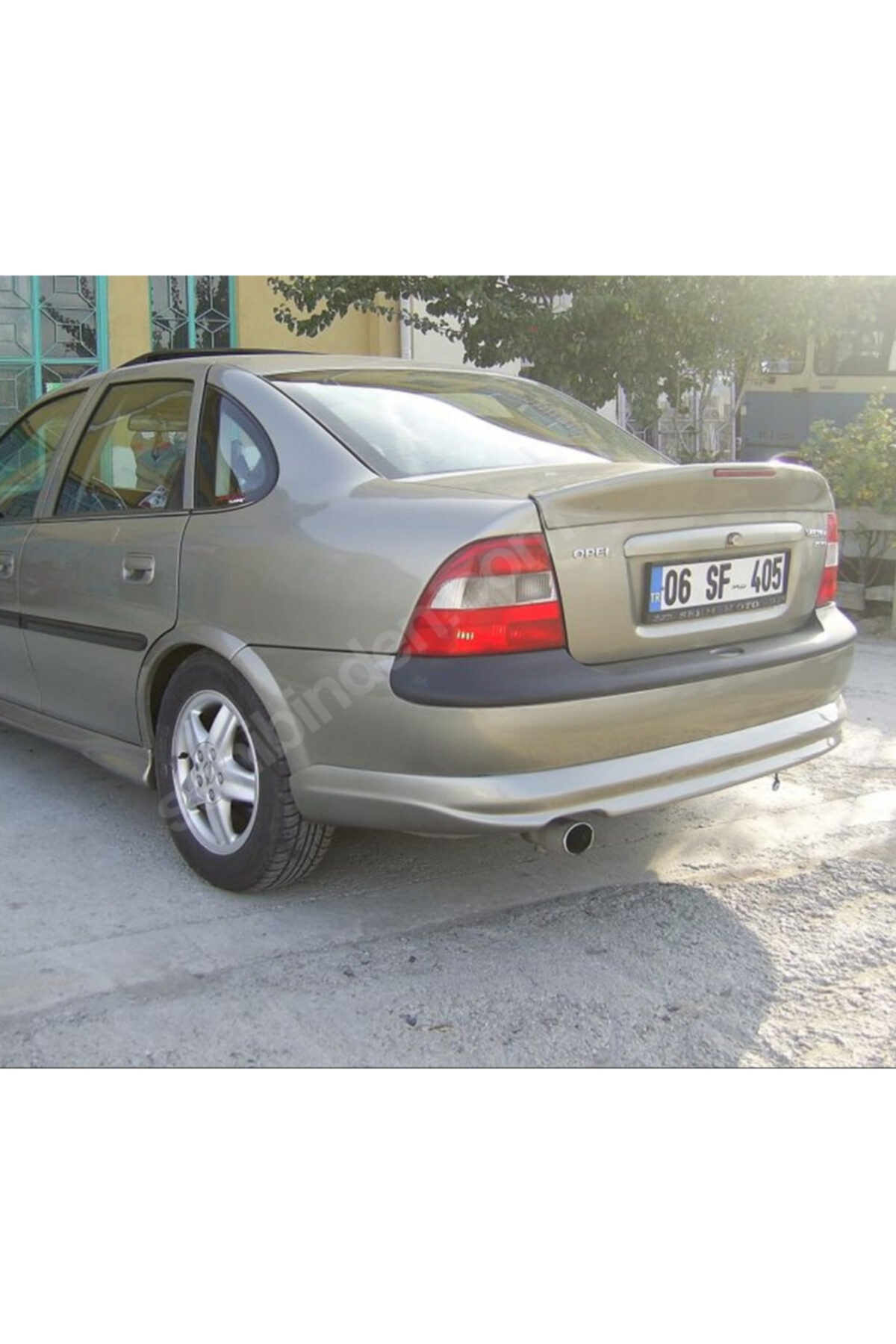 AKC TUNİNG Opel Vectra B Arka Tampon Eki Fiber Boyasız 1996-1998