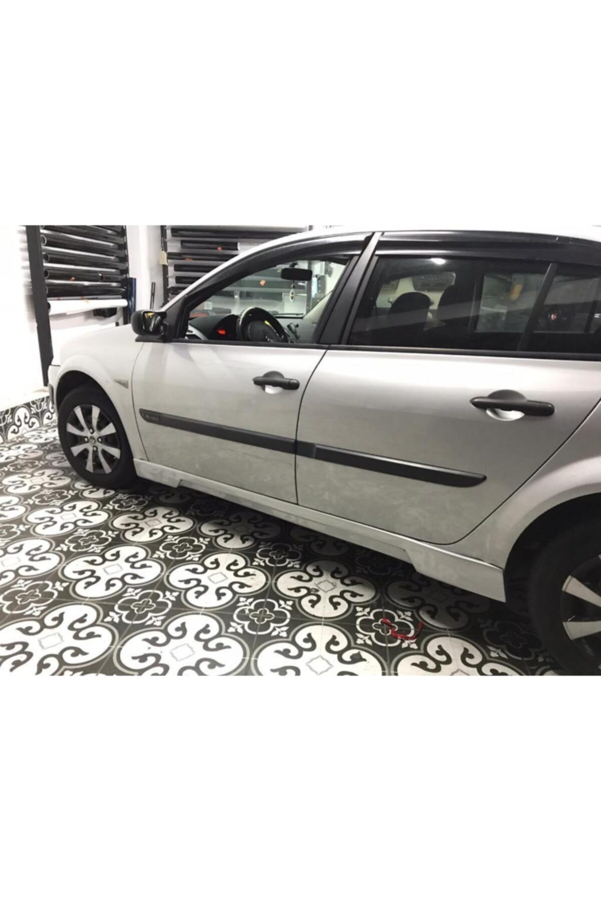AKC TUNİNG Renault Megane 2 Marşpiyel Seti Hb Fiber Boyasız 2003-2009