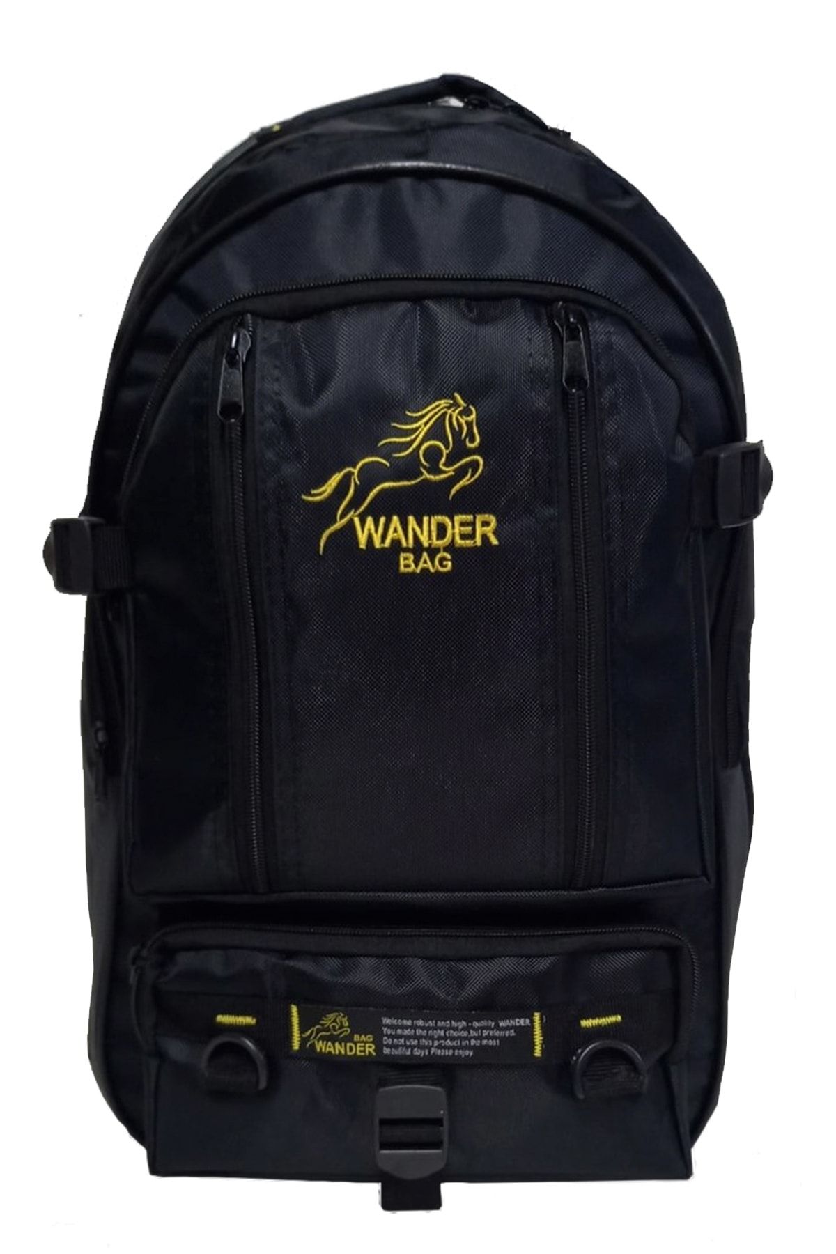 Wander Yarı Dağcı Körüksüz Sırt Çantası 50 lt Su Geçirmez Kumaş Unisex