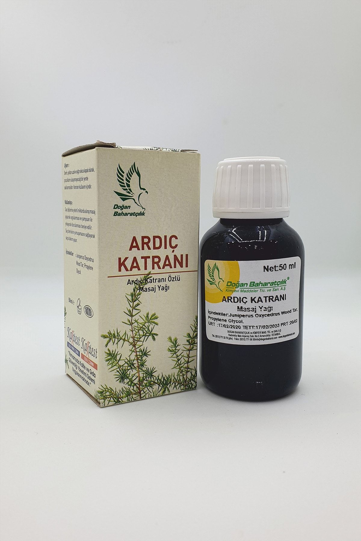 Şahı Şifa Ardıç Katranı Özlü Masaj Yağı 50 Ml