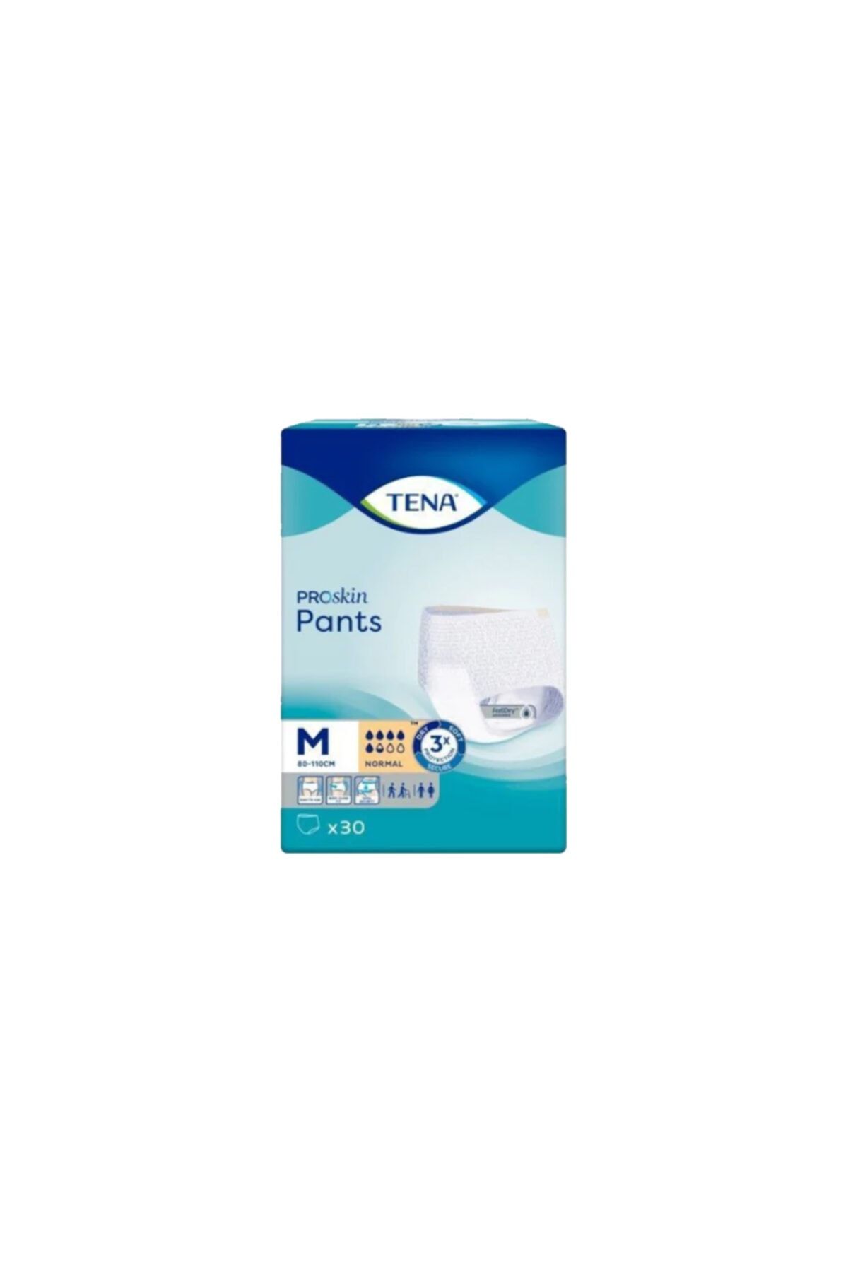 TENA Pants Emici Külot Hasta Bezi Medium 30’lu 10 Paket