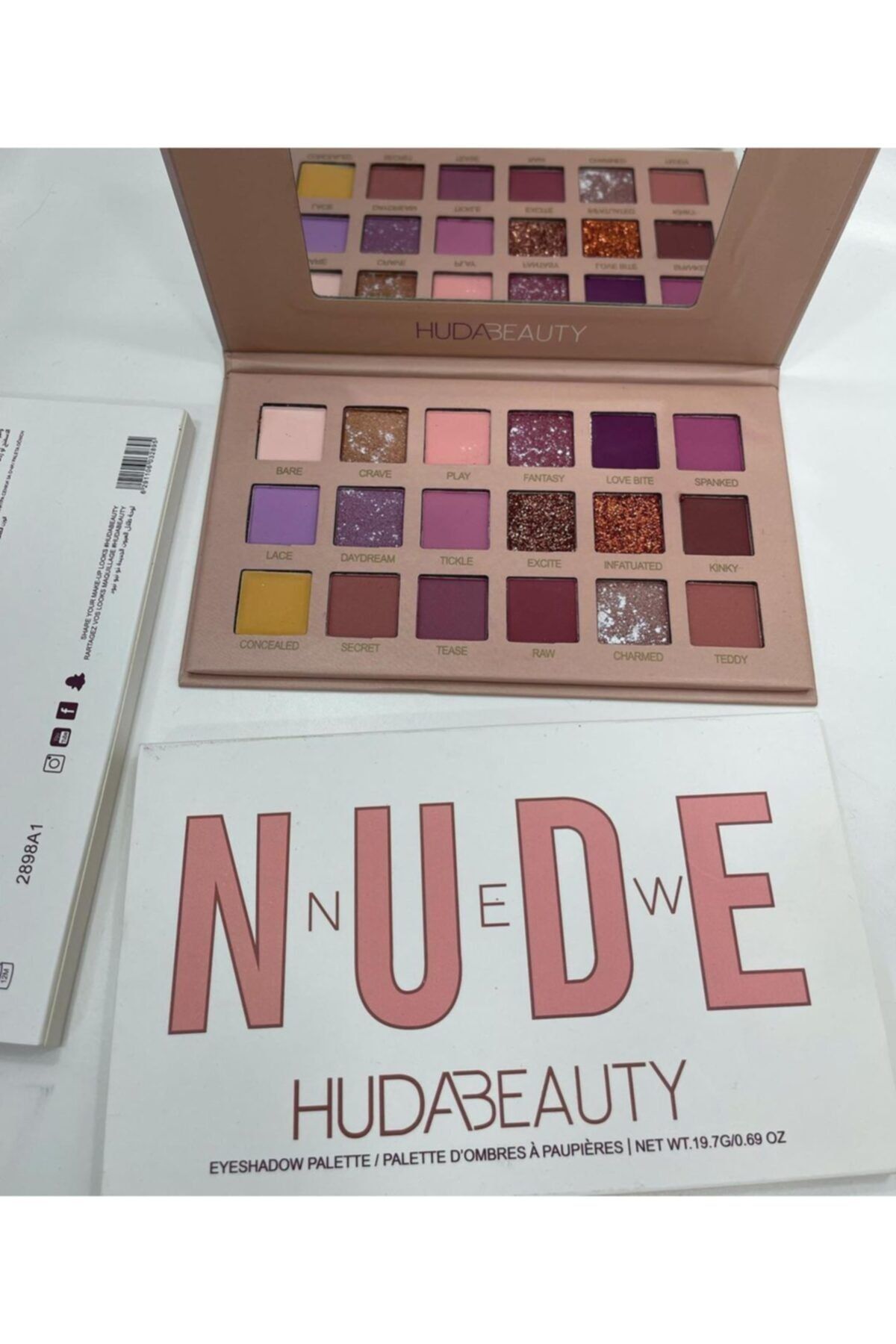 luzvalentex Hudabeuty 18 Li Far Paleti