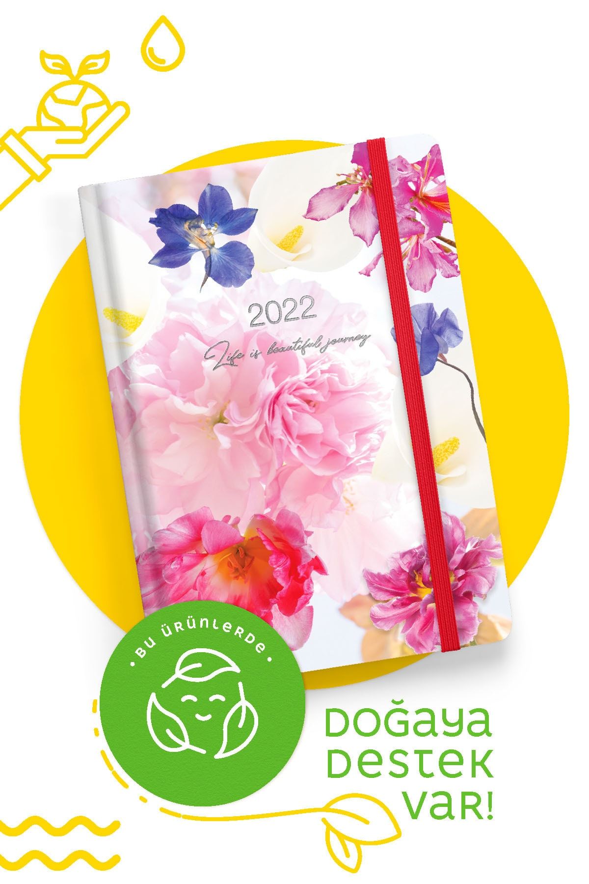 Victoria's Journals 2022 Günlük Ajanda - Romance