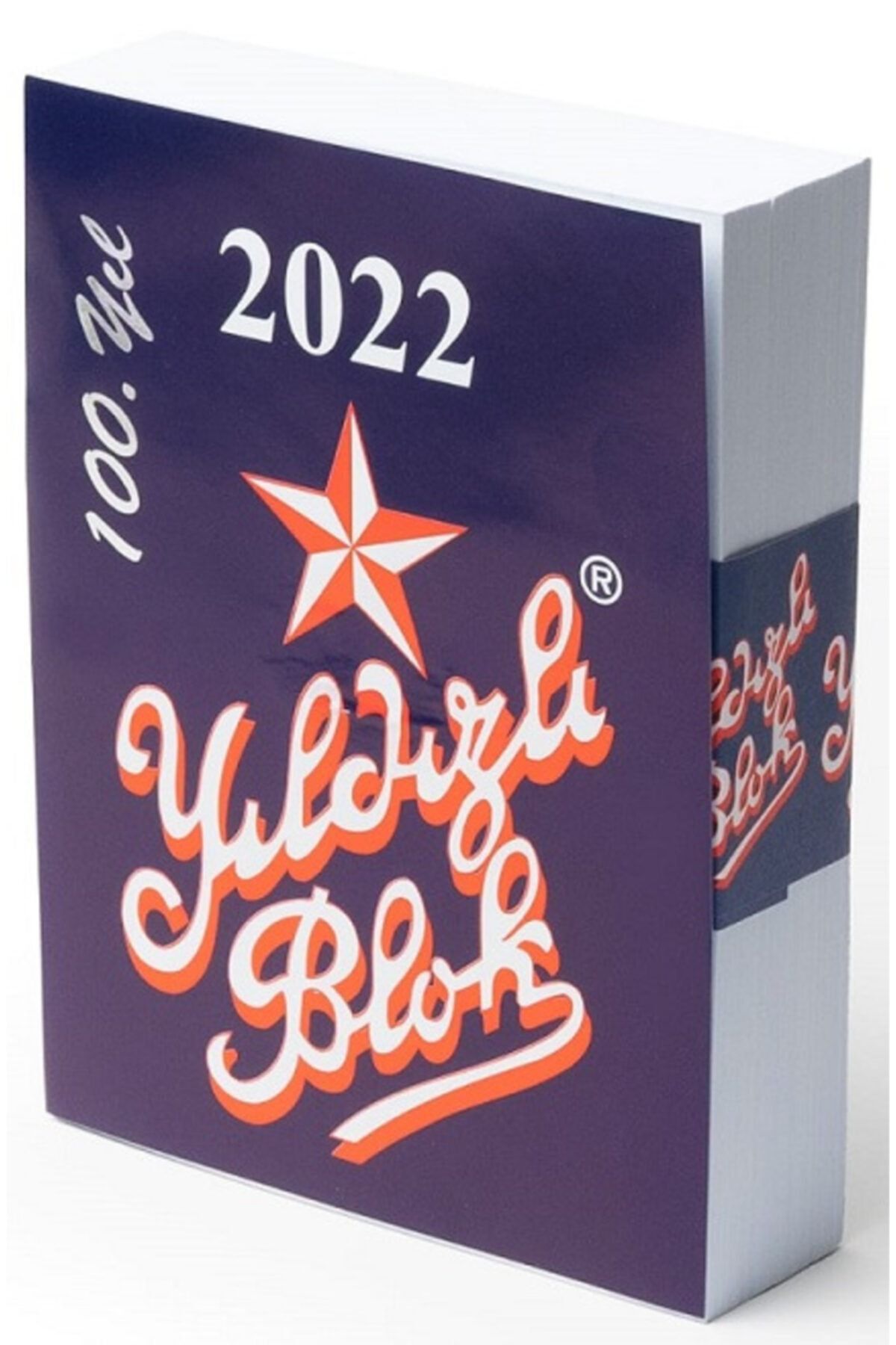 YILDIZLI 2022 Blok Masa Takvimi Masa Üstü