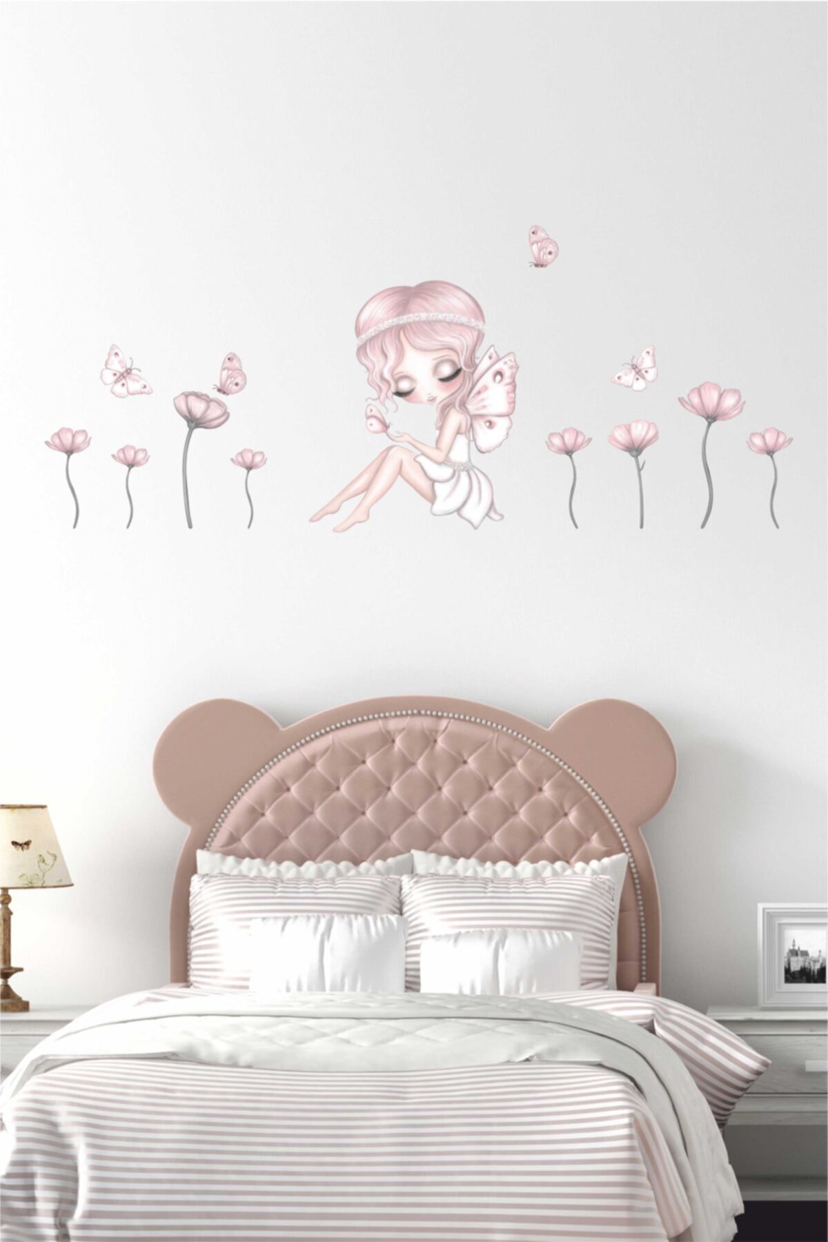 BK Decor Soft Renkli Kelebek Peri Kızı