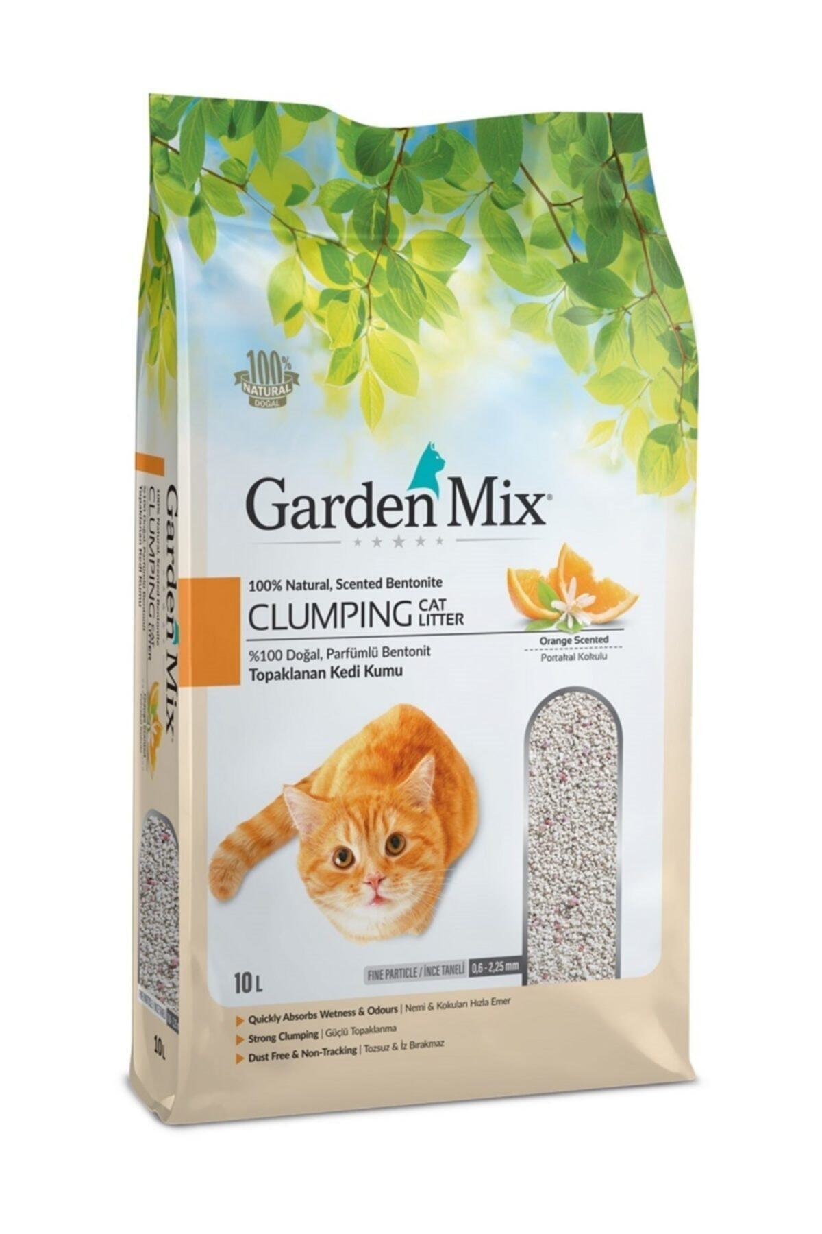 Gardenmix Bentonit Portakallı Ince 10l