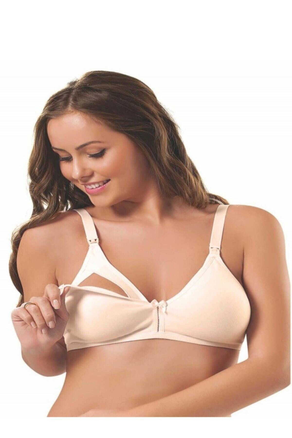 Elissa - Dikişsiz Emzirme Sütyen - Ten