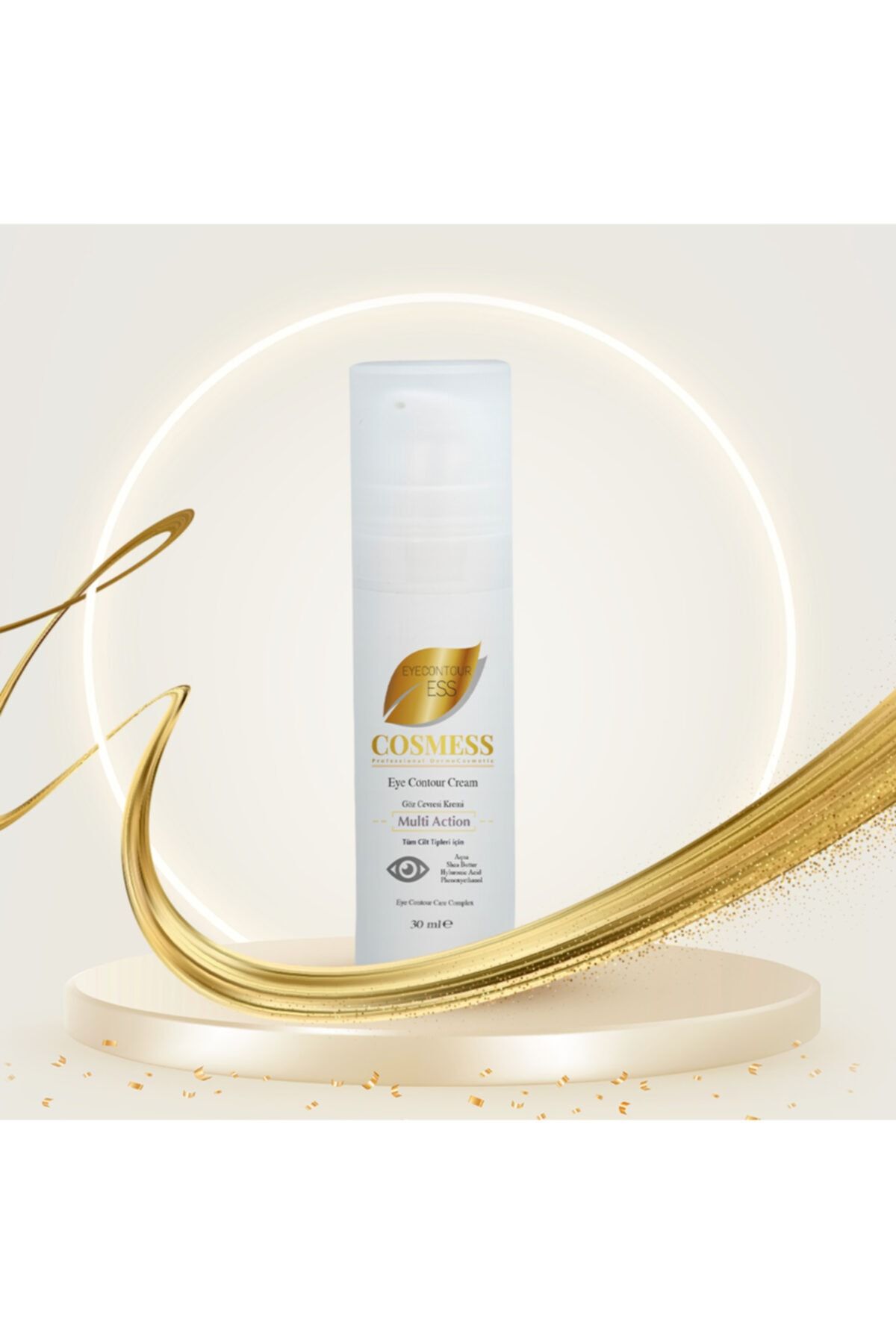 Cosmess Eyecontouress – Göz Çevresi Kremi – Anti Age Hyaluronik Asit 30 Ml