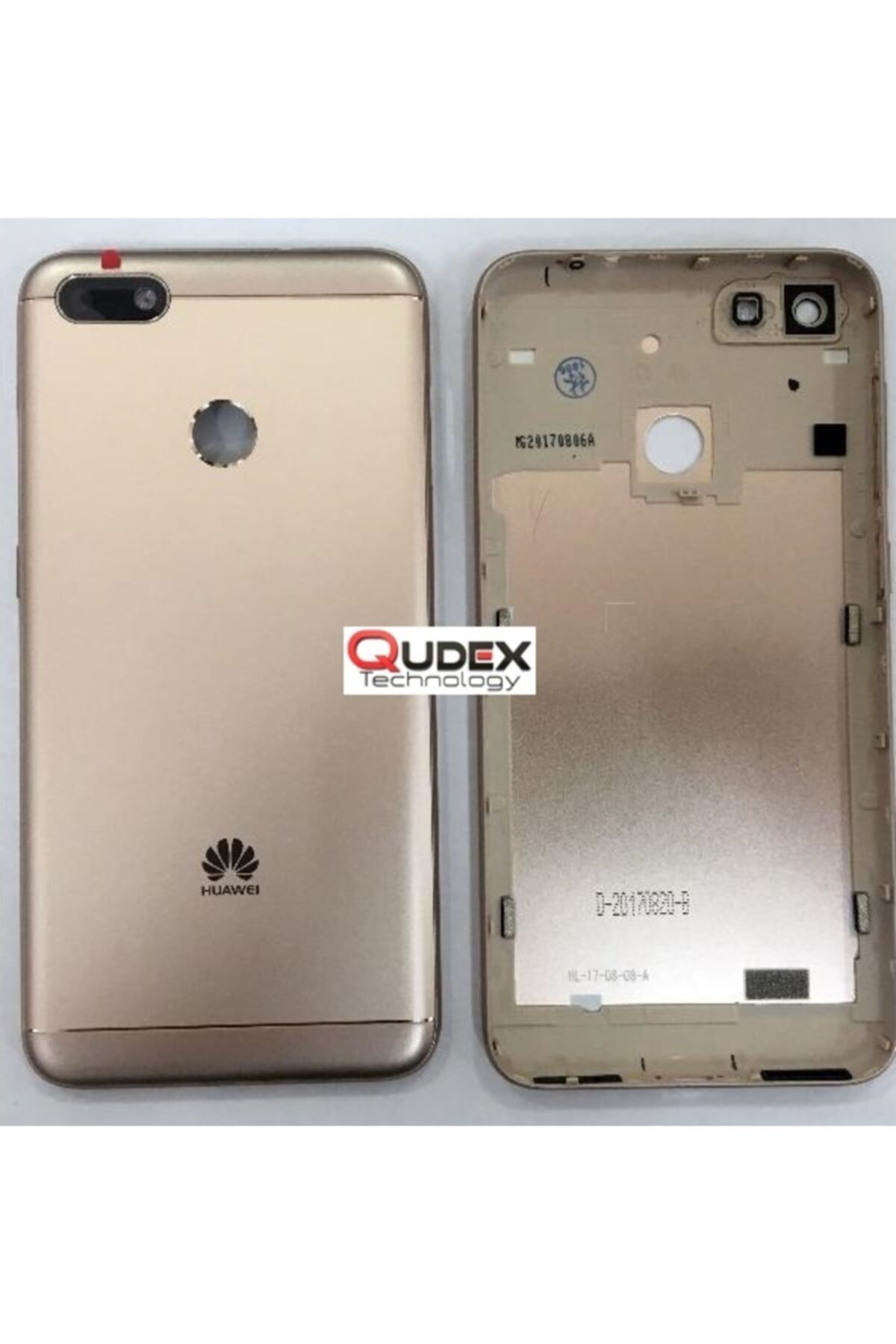 Qudex Huawei P9 Lite Mini Arka Kapak Pil Batarya Kapağı (yüksek Kalite) Altın