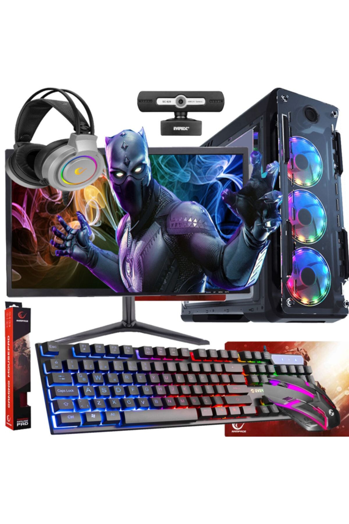 WARBOX Panter - I5 3470 / 16gb / 128gb Ssd 320gb Hdd / R7240 4gb / 21.5\