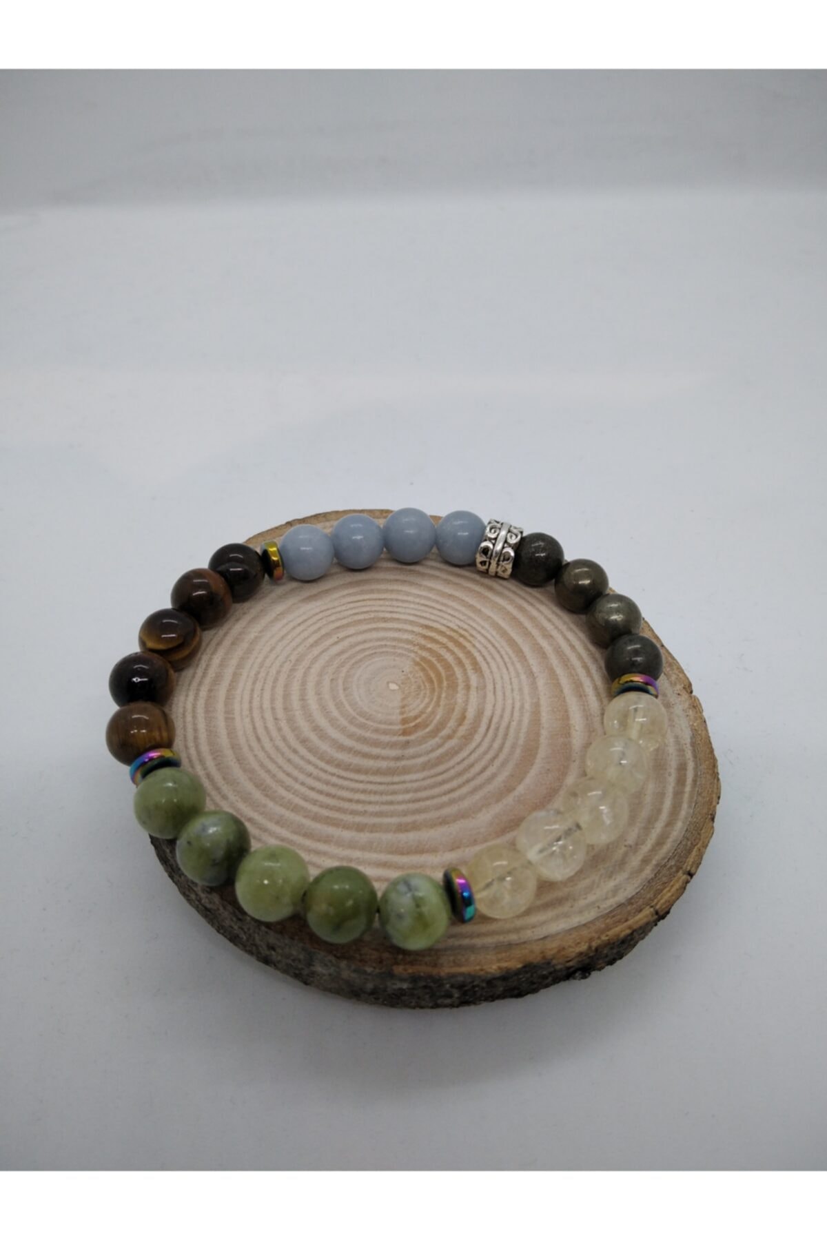 TURKUAZ Para ,zenginlik,başarı Ve Şans Taşı Bileklik Doğal Taş