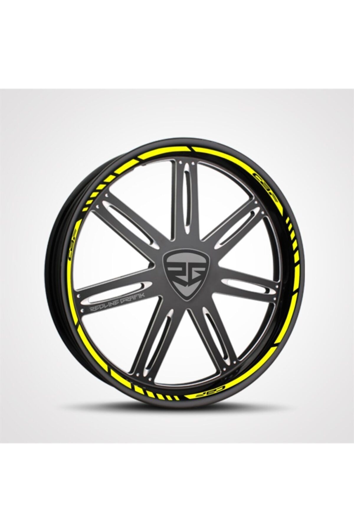 Redline Grafik Honda Cbf 150 Jant Şeridi Sarı