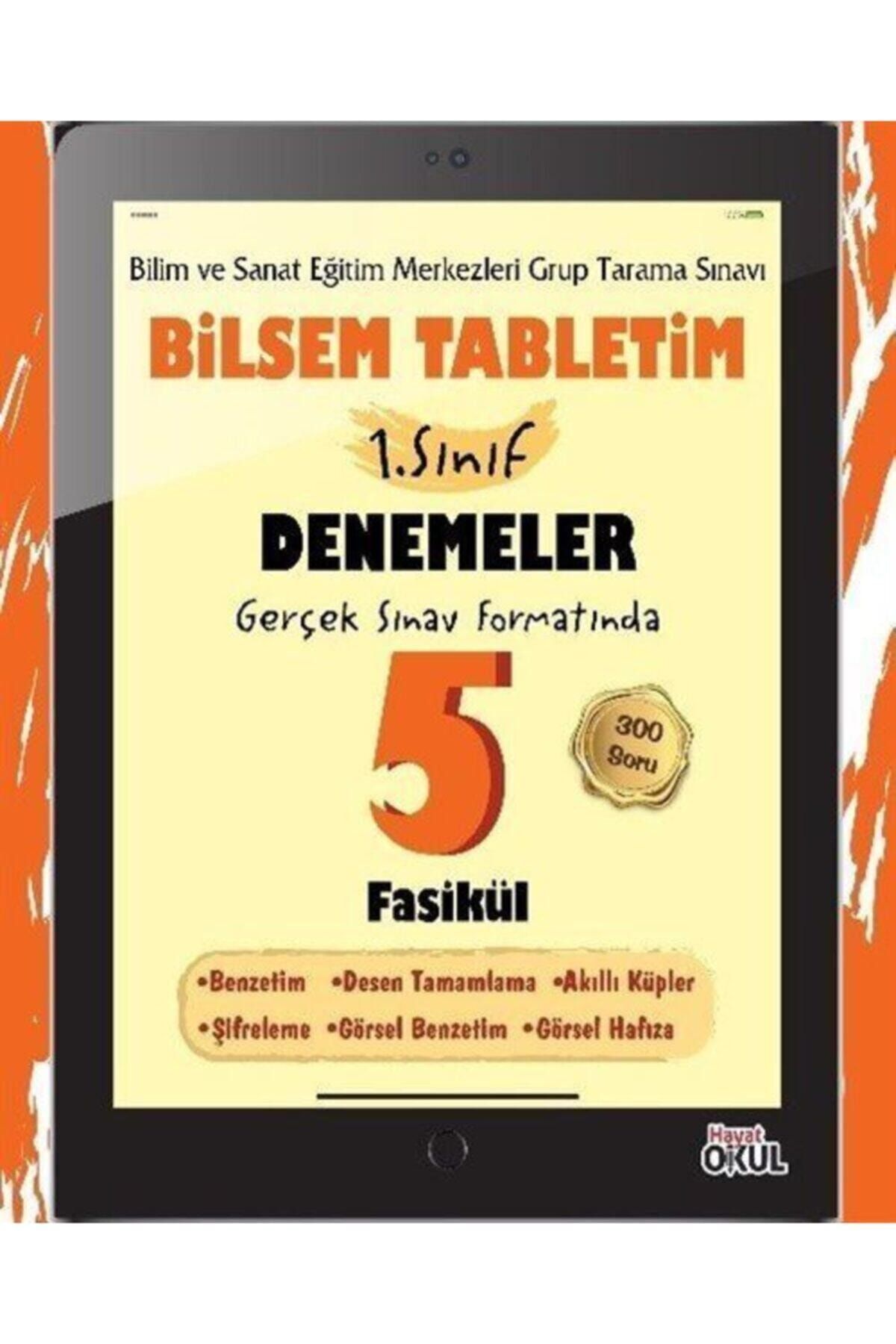 Hayat Okul Yayınları Bilsem Tabletim 1. Sınıf Denemeler 5 Fasikül