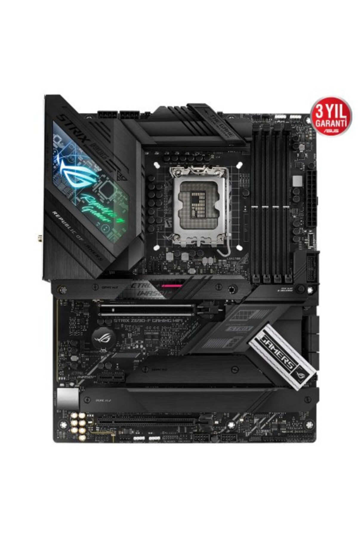 ASUS Strıx Z690-f Gamıng Wıfı Hdmı Dp Usb3,2 M.2 Lga1700 12.nesil