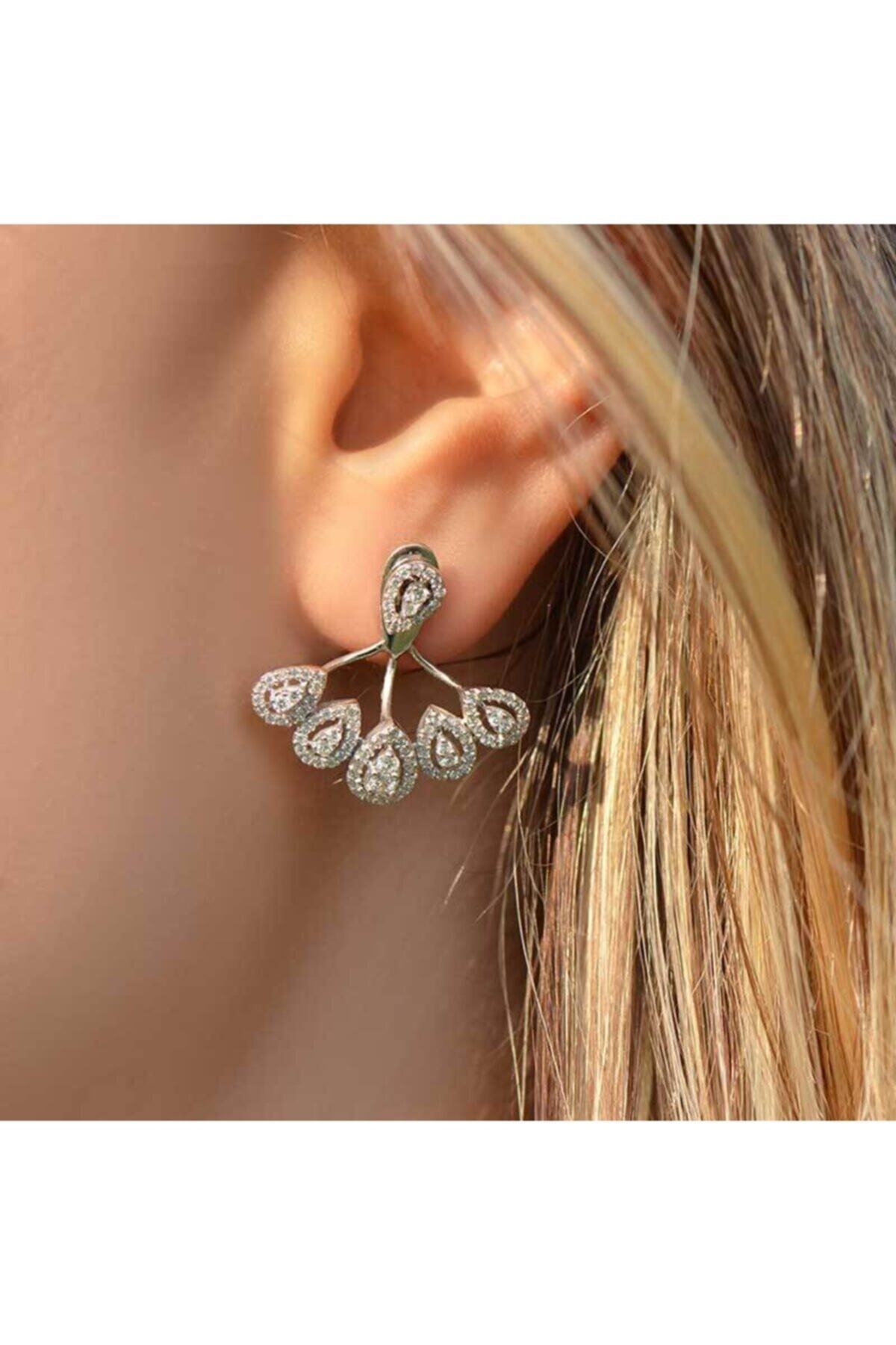 EnginGold Damla Model 0.53 Ct Pırlanta Küpe