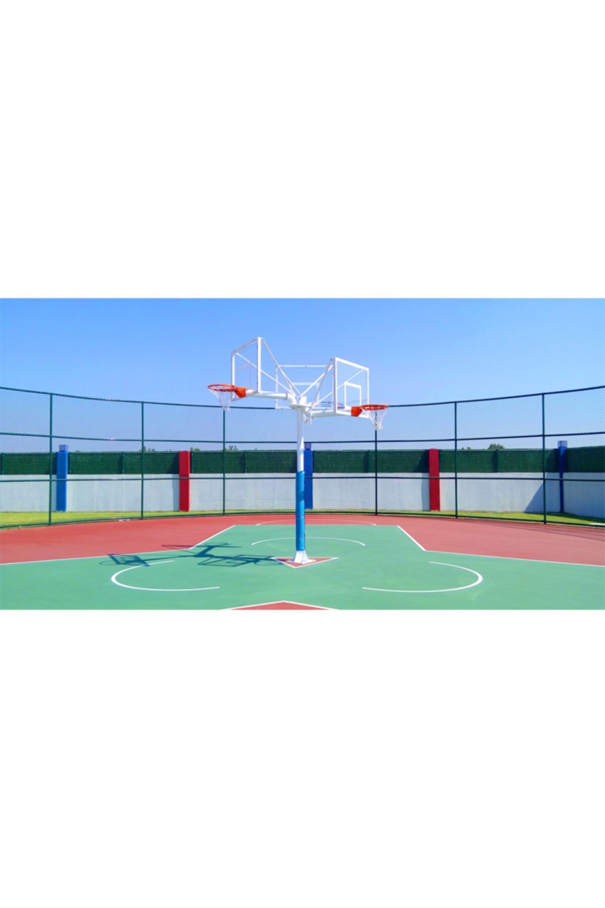 ÇELİK KASA DÜNYASI Tek Direkli 3 Lü Basket Potası 9 999tl Adrese Teslim