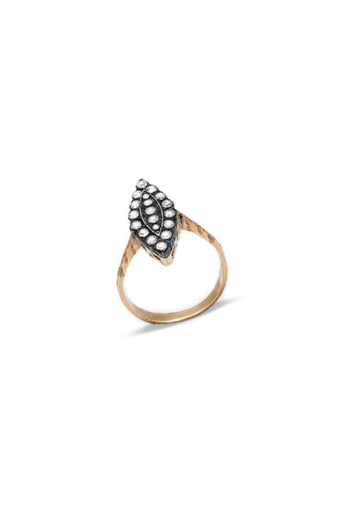 EnginGold 0.68ct Elmas Mekik Model Yüzük