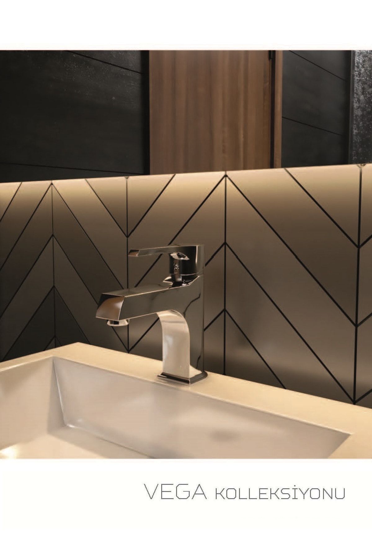 Nobel Vega Krom Mix Lavabo Bataryası 35 Mm / Code : 7002021