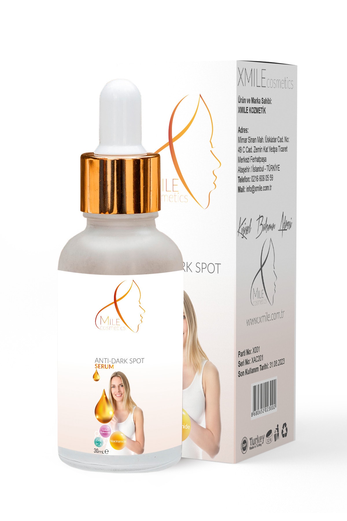 Xmile Leke Karşıtı Serum – Renk Tonu Eşitleyici Ve Koyu Leke Karşıtı - 30 Ml