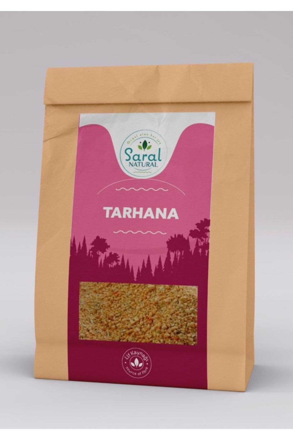 Saral Natural Kırmızı Biberli Katkısız % 100 Doğal Ev Tarhanası 500 Gr