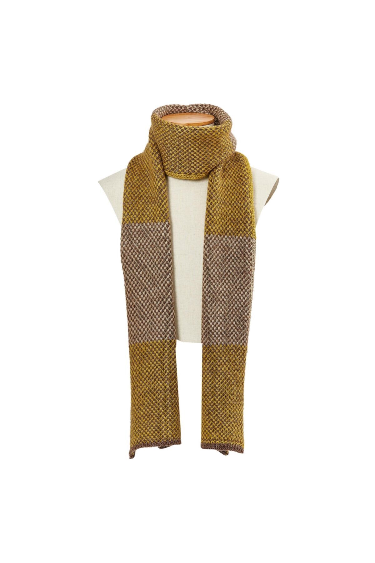 Fonem Unisex Prinç Atkı Fo 4018 Multi Kahverengi