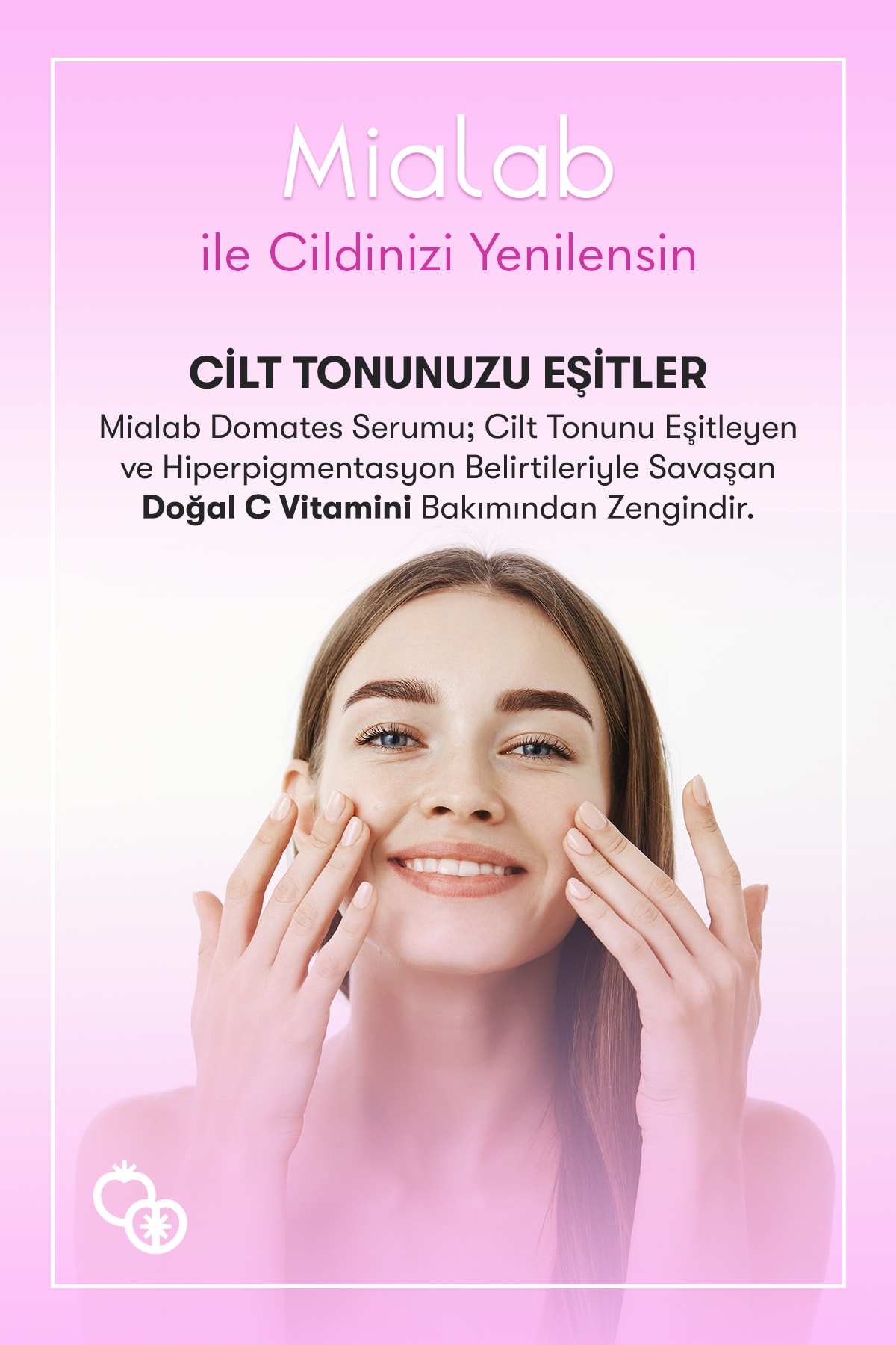 Mialab Tomato Yüz ve Cilt Serumu - Domates Serumu