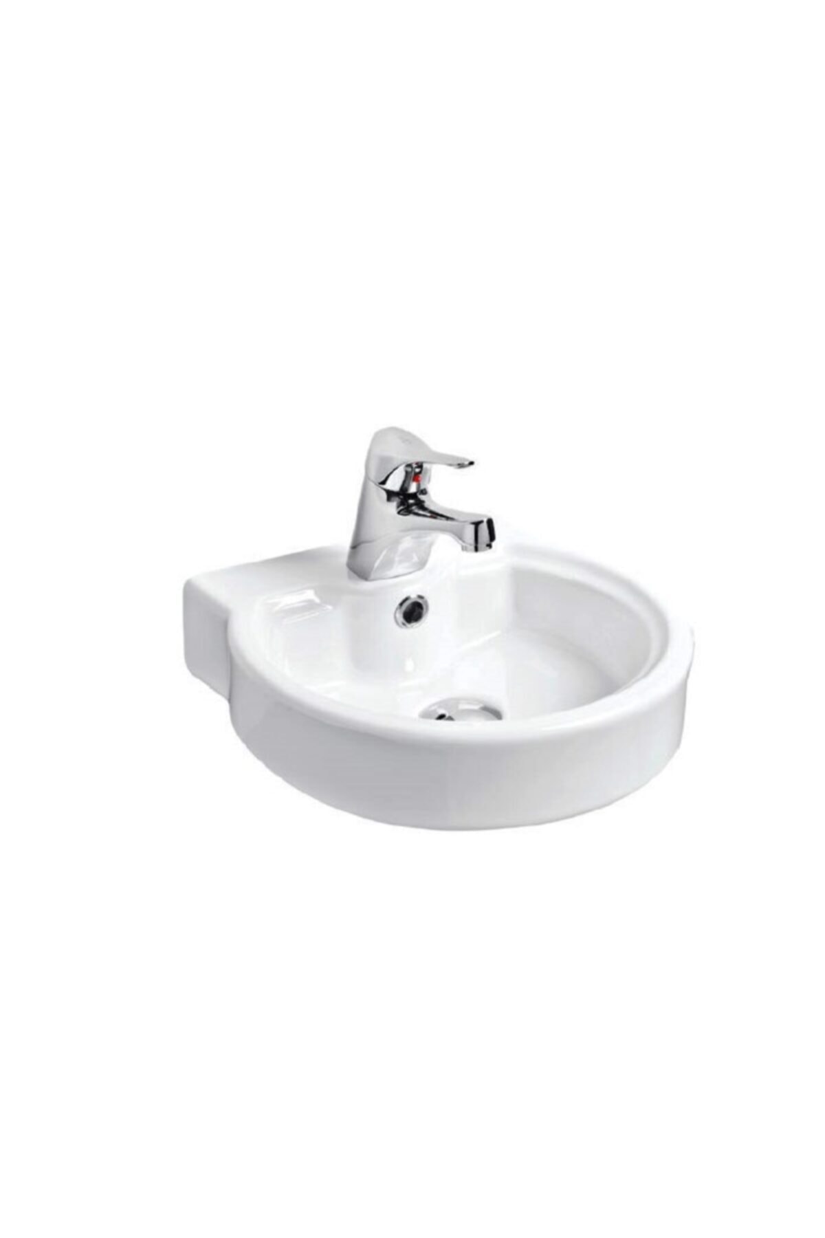 GÜRAL VİT Güral Puzzle Lavabo - Beyaz 35x36 Cm