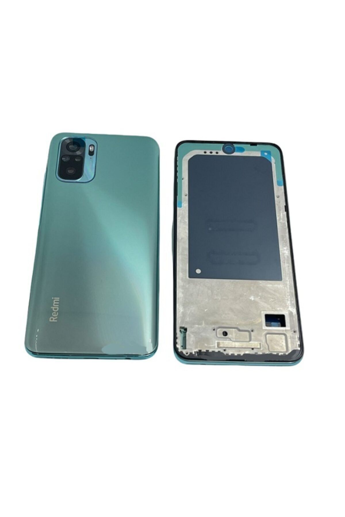 KDR Xiaomi Redmi Note 10  Uyumlu Kasa Kapak Yeşil