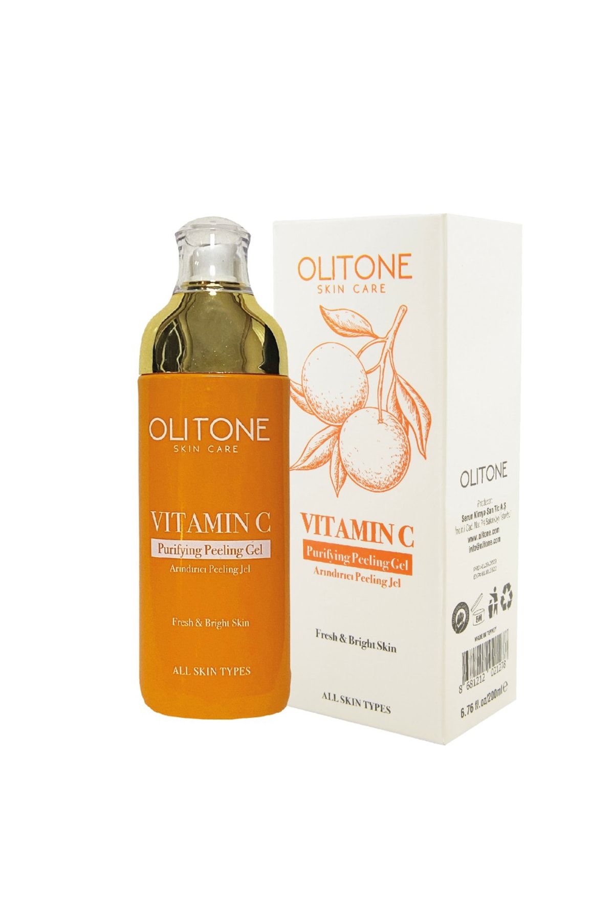 Olitone Olıtone Vitamin C Peeling Jel 200 Ml