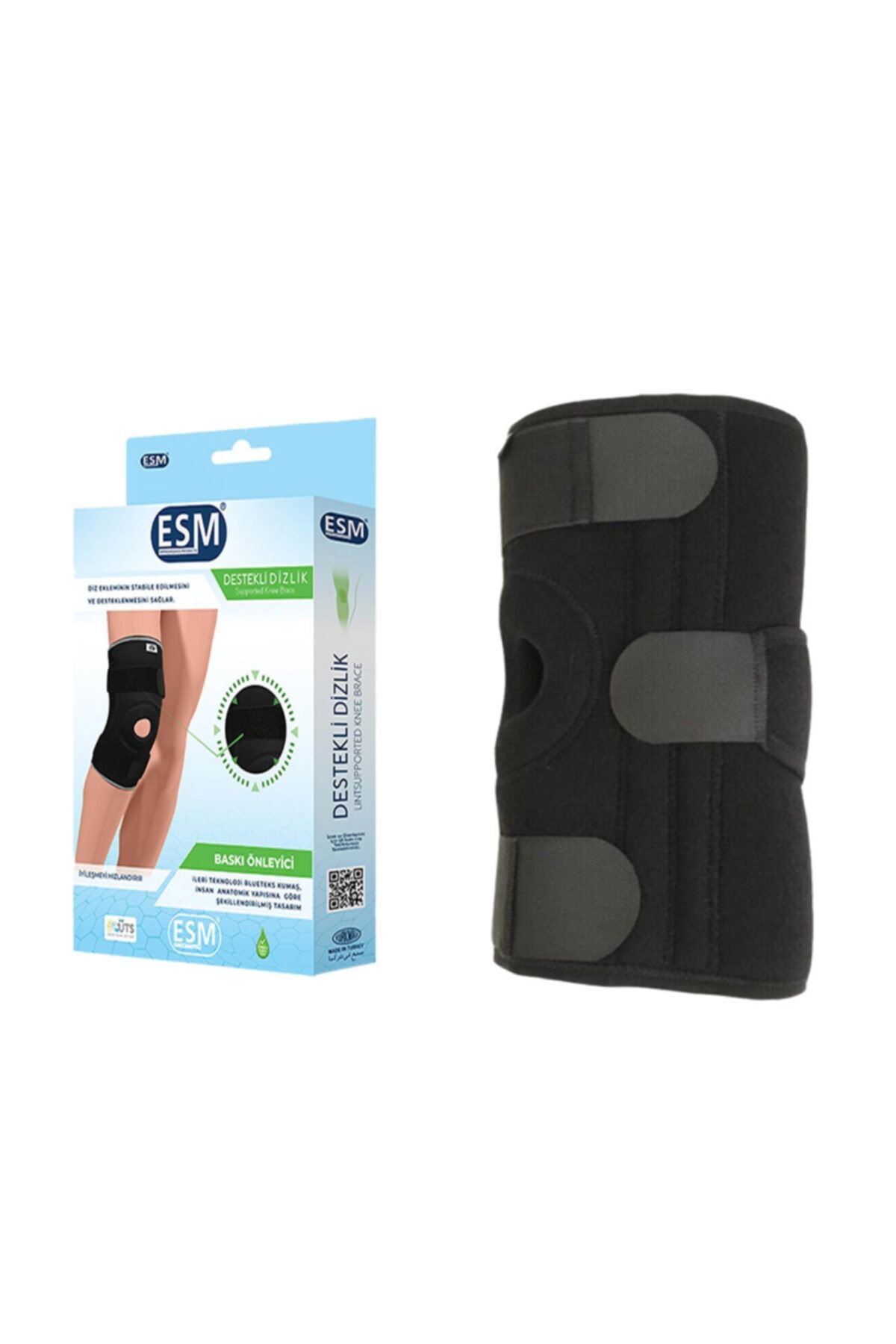 ESM Ligament Ve Patella Destekli Menisküs Dizliği Bağ Kopması Yan Bağ Desteği Fleksible Balenli