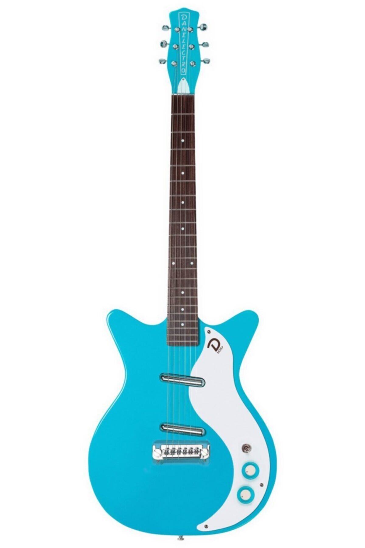 DANELECTRO 59m Nos+ Elektro Gitar (59mnosbblu)