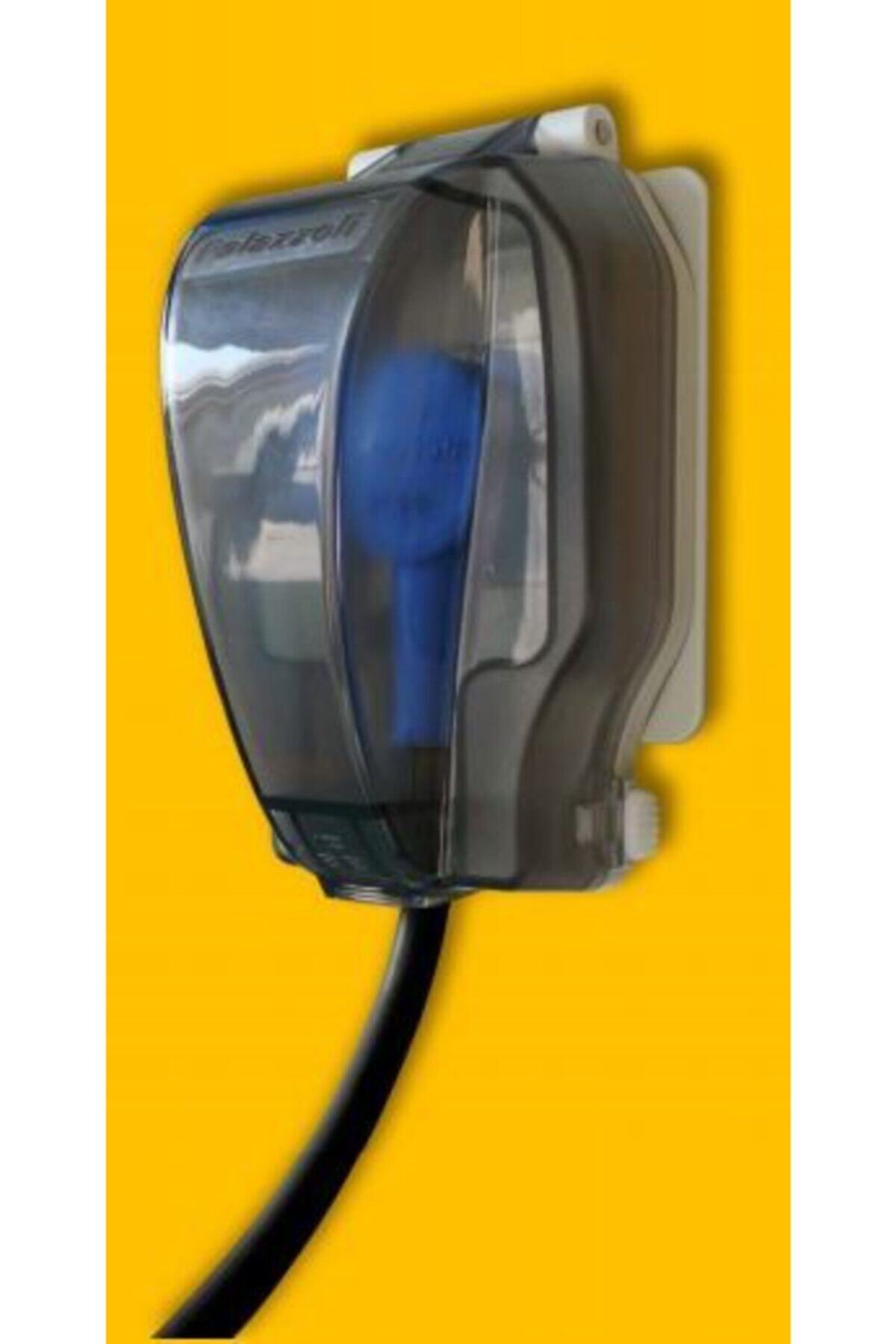 palazzoli Su Geçirmez Ip66 Sıva Üstü Kutulu Schuko Priz 16a