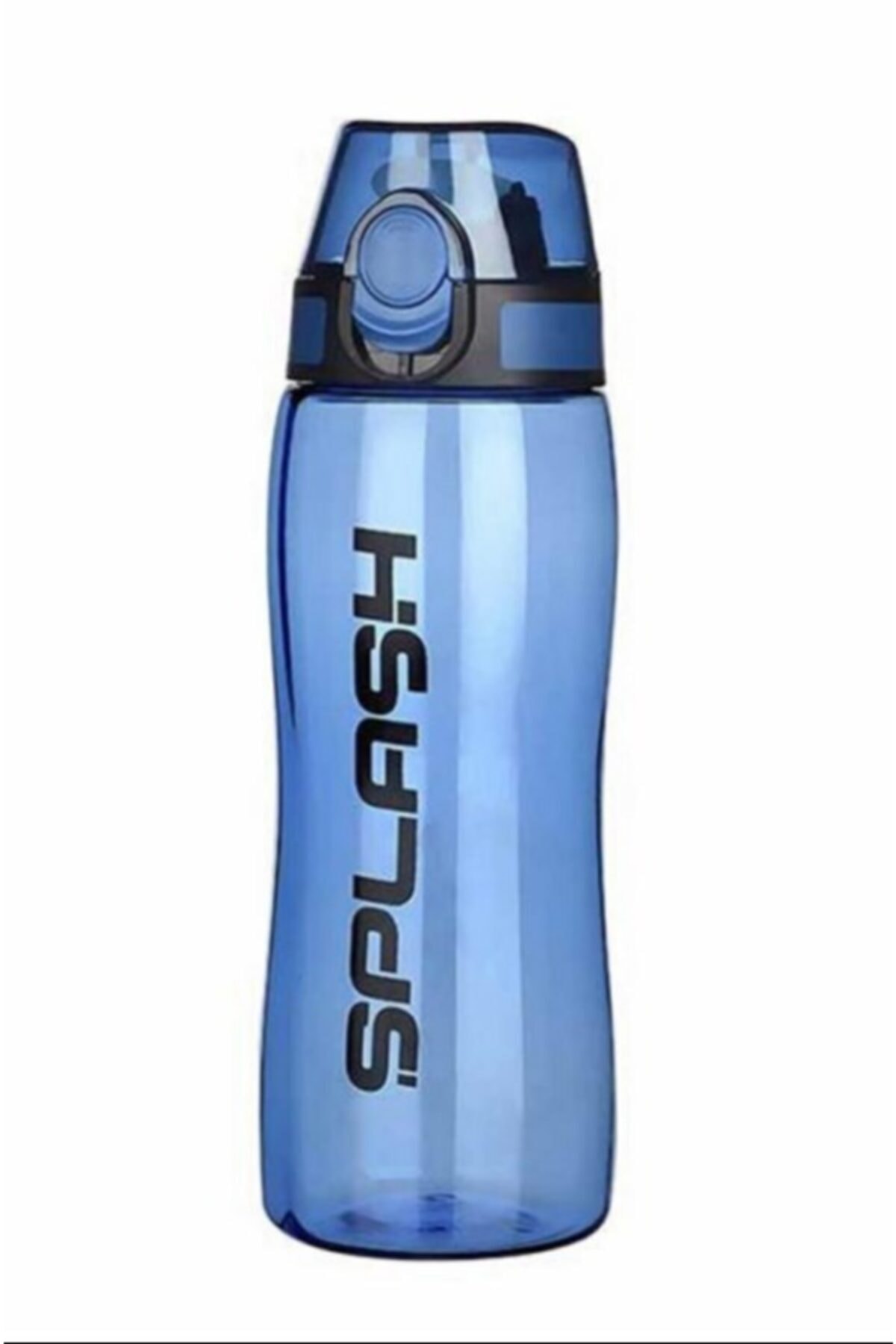 TEKNO İSTANBUL Titiz Plastik Peakgift Titiz Pipetli Rio Su Ve Detoks Su Şişesi Matara Policarbon 750 Ml-mavi